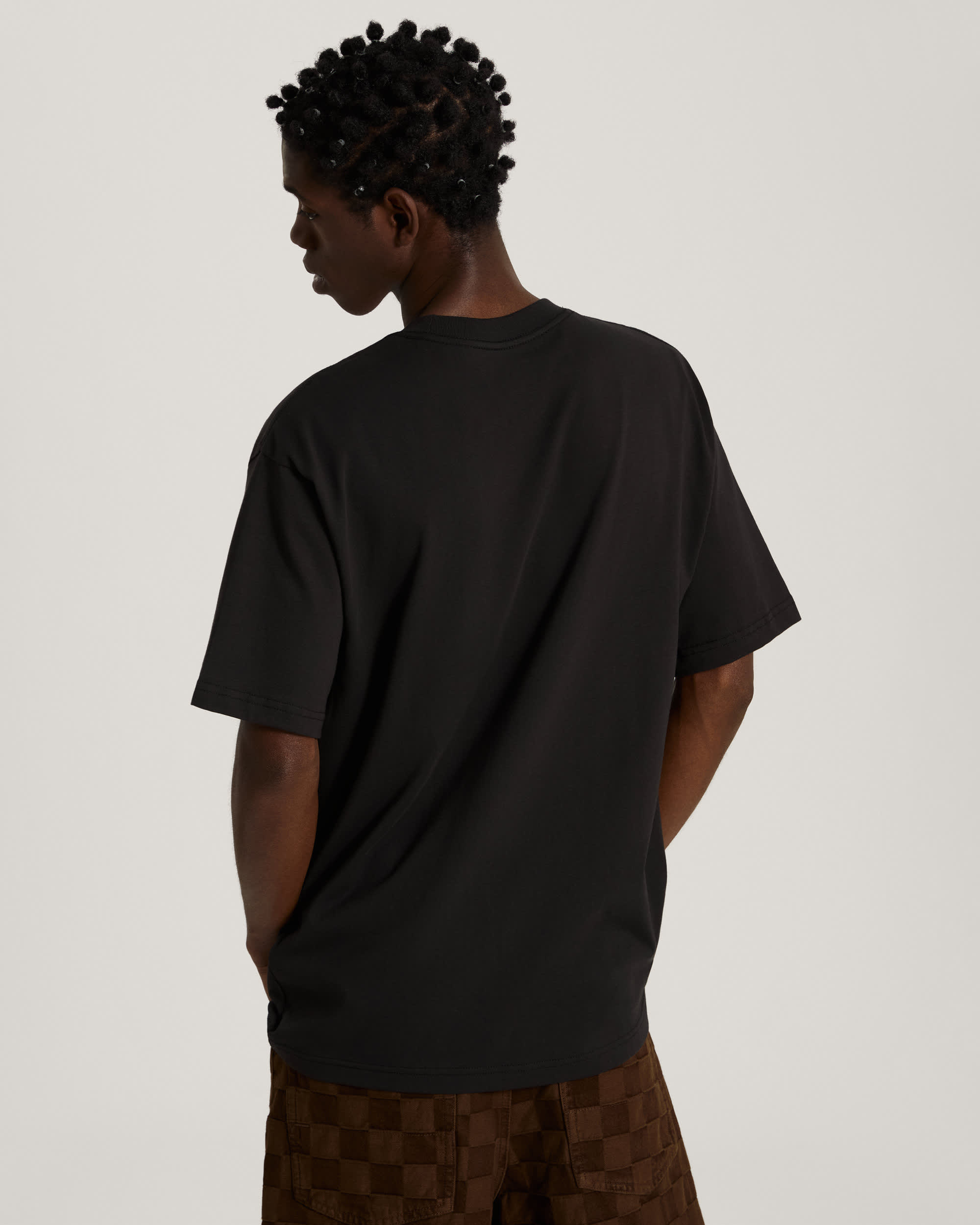 Tshirt Left Chest Logo VANS Noir ALT3