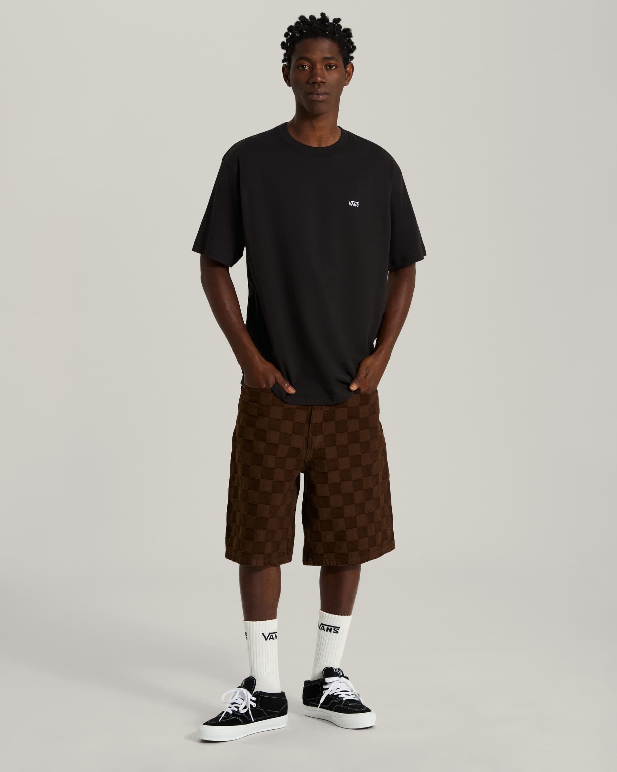 Tshirt Left Chest Logo VANS Noir ALT4