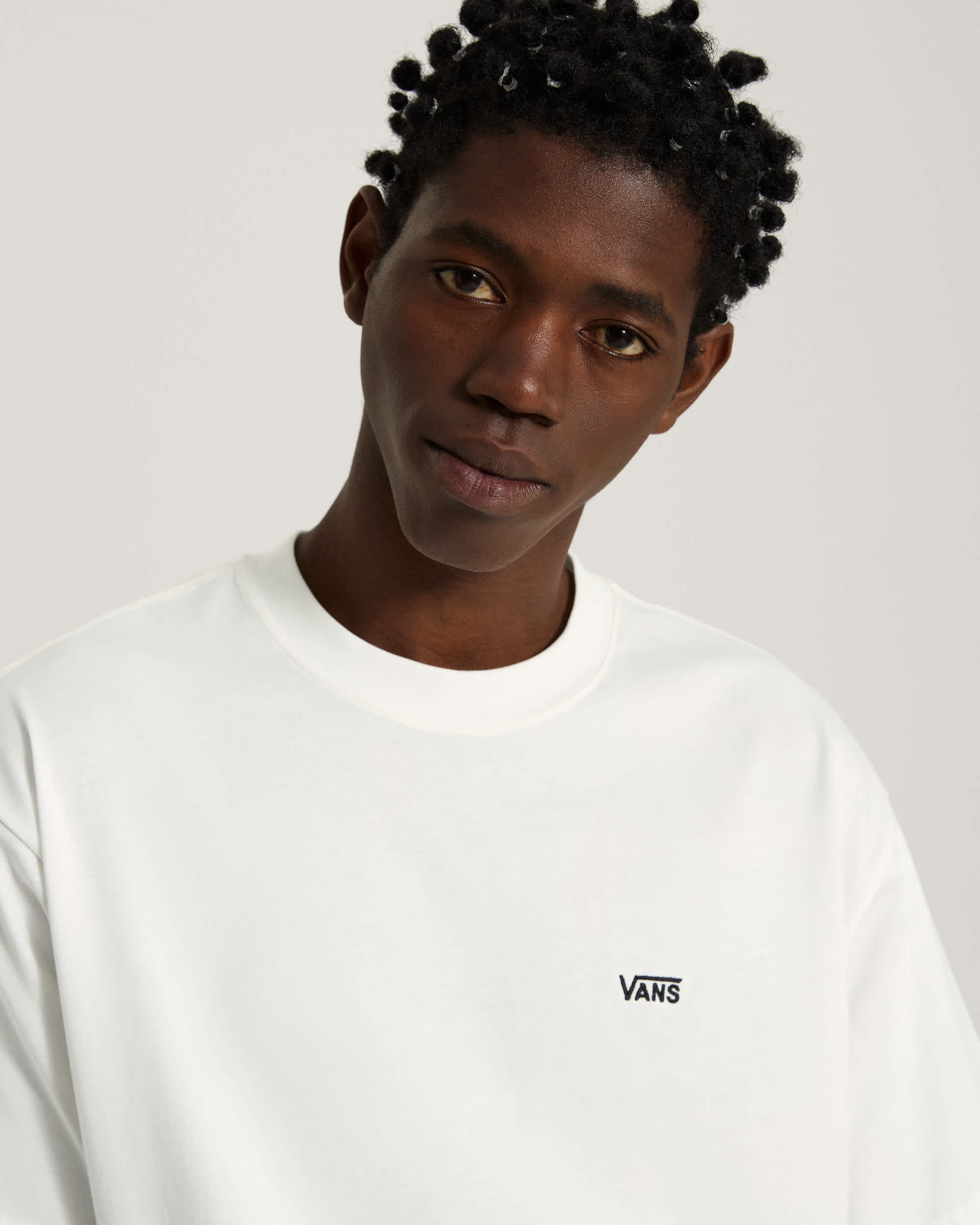 Tshirt Left Chest Logo VANS Blanc ALT5
