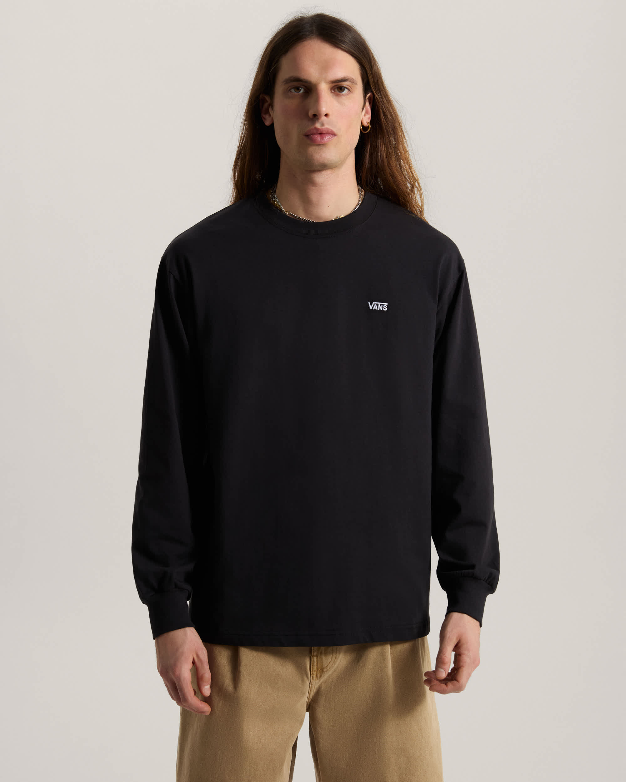 Left Chest Logo II TShirt VANS Schwarz ALT2