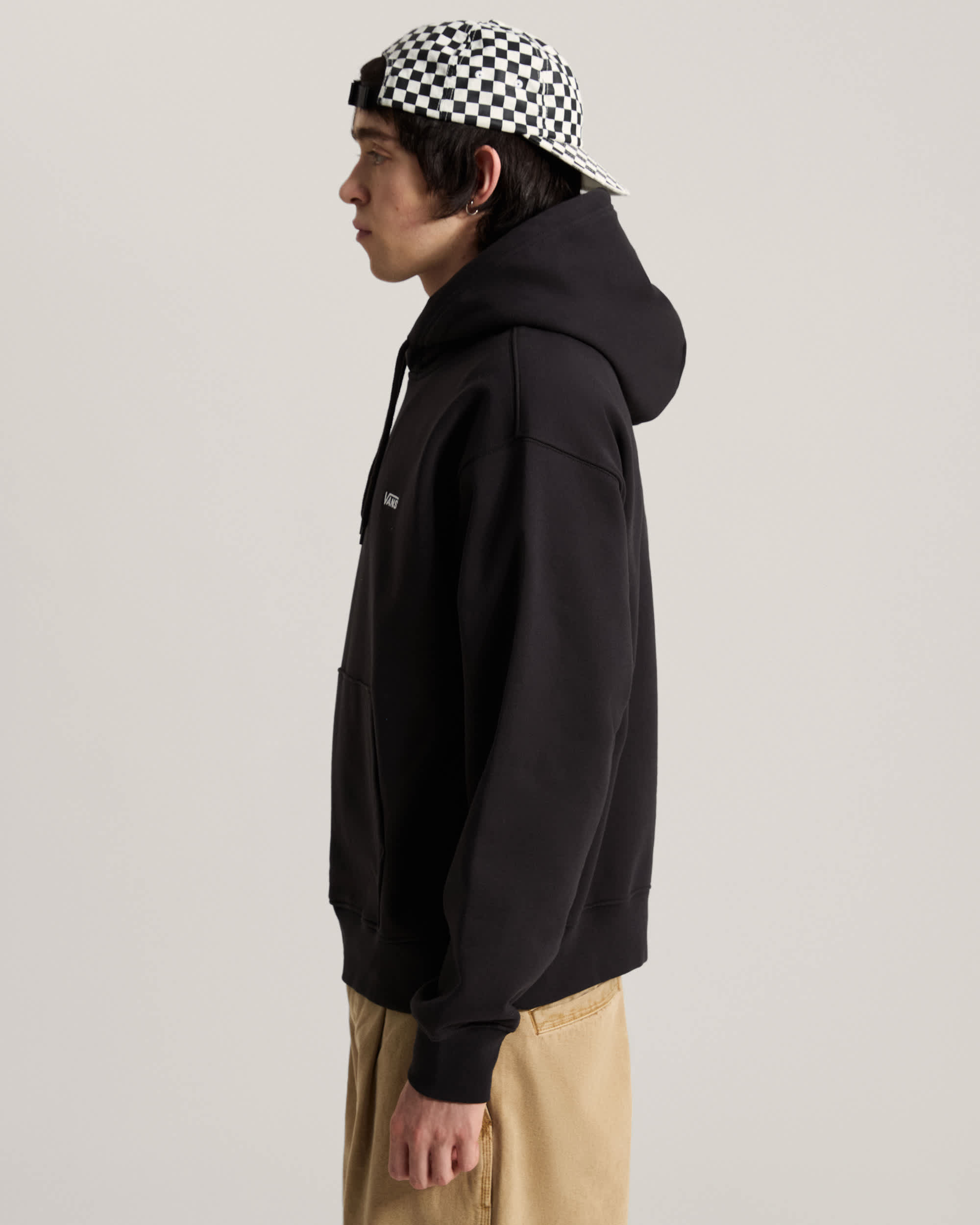 Camisola com capuz Left Chest Logo II VANS Preto ALT4