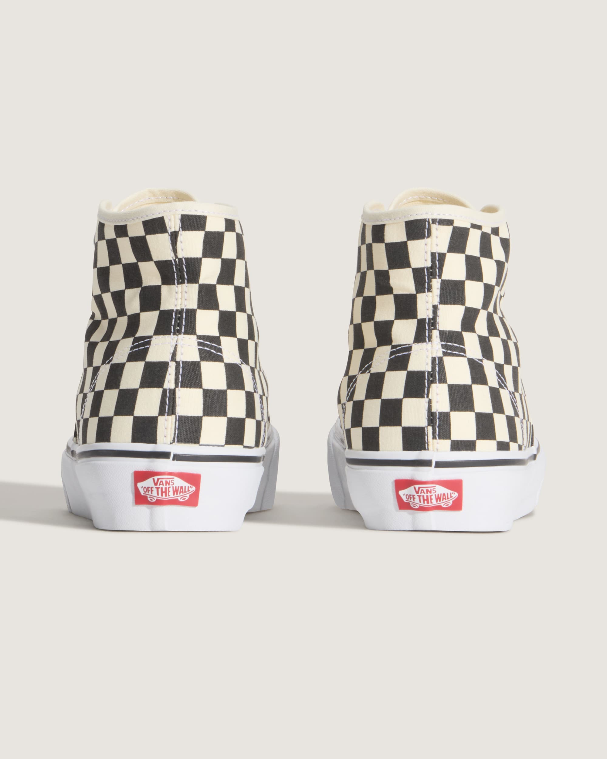 Chaussures Authentic Hi 20 Checkerboard VANS Noir ALT3