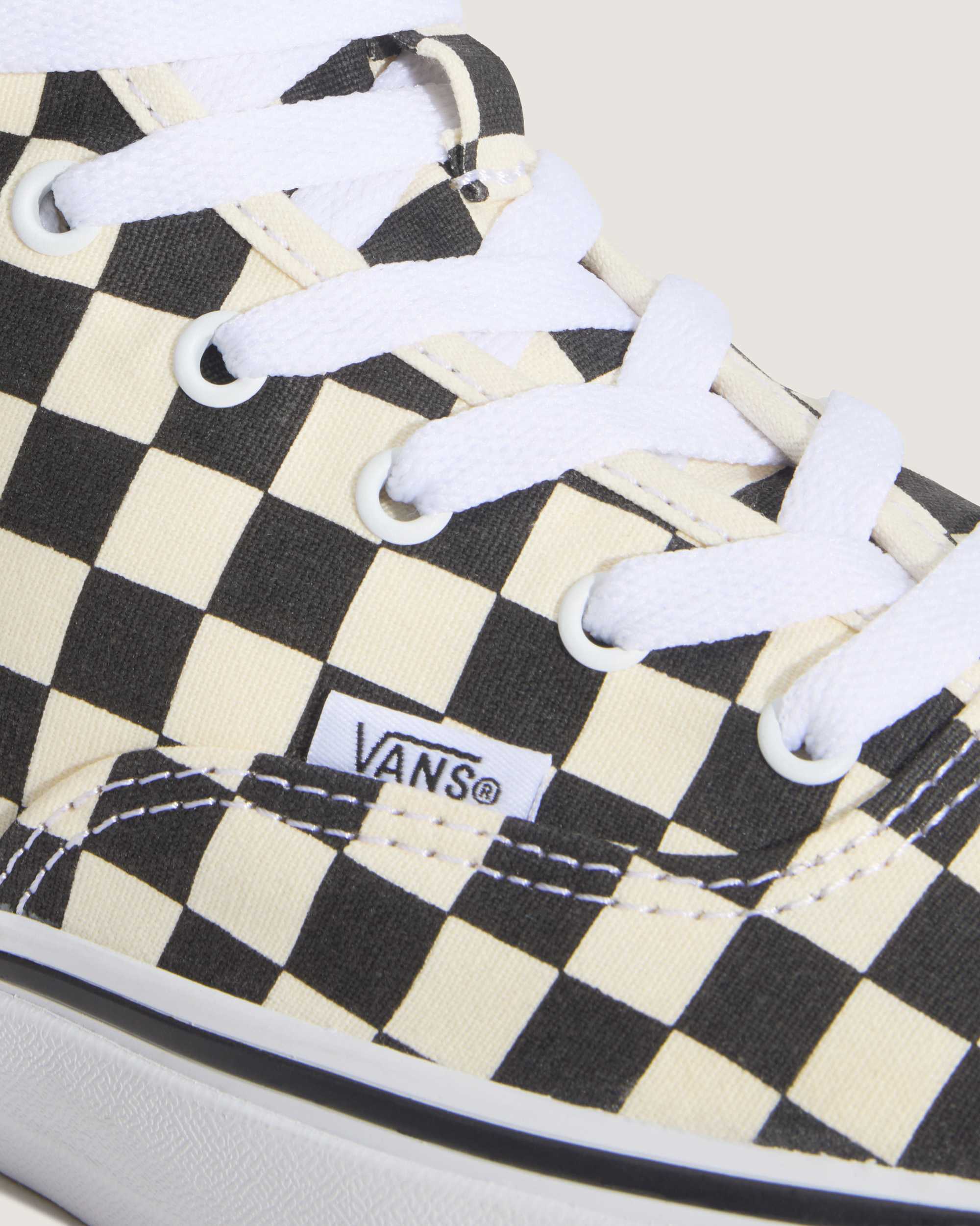 Chaussures Authentic Hi 20 Checkerboard VANS Noir ALT6