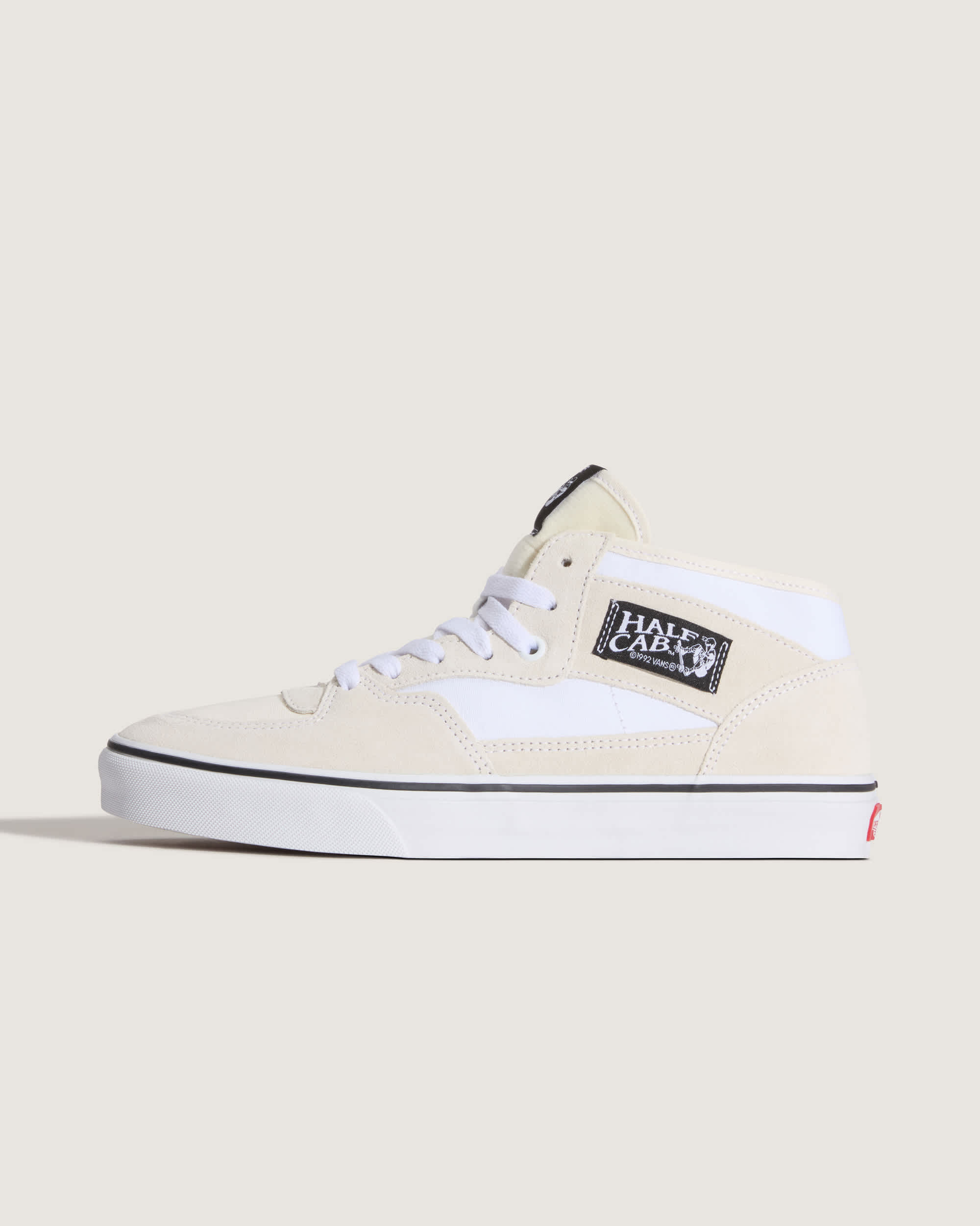 Half Cab Decon Shoes VANS White HERO