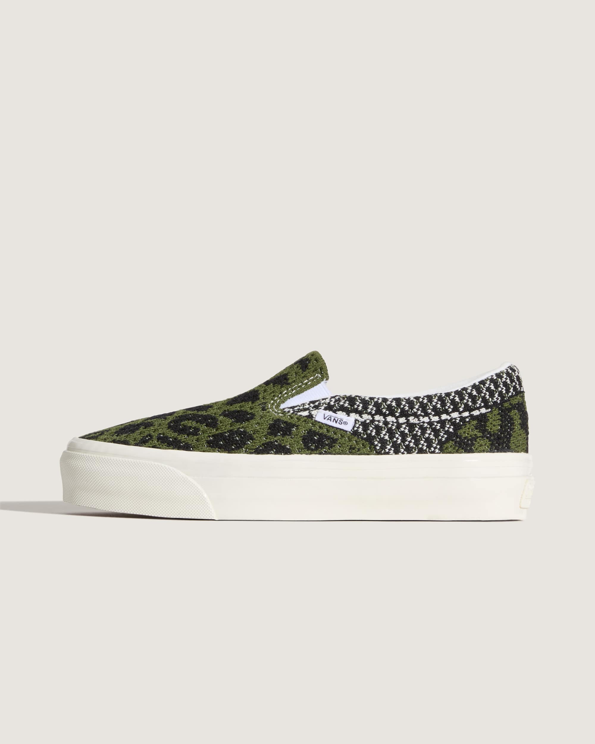 Buty Premium Classic SlipOn VANS CzarnyZielony HERO