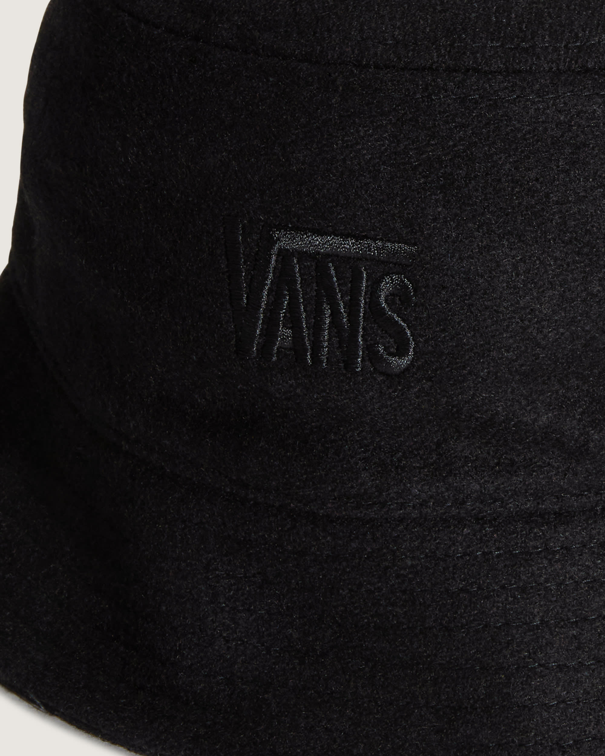 Stretch Logo Bucket Hat Black VANS Black ALT2