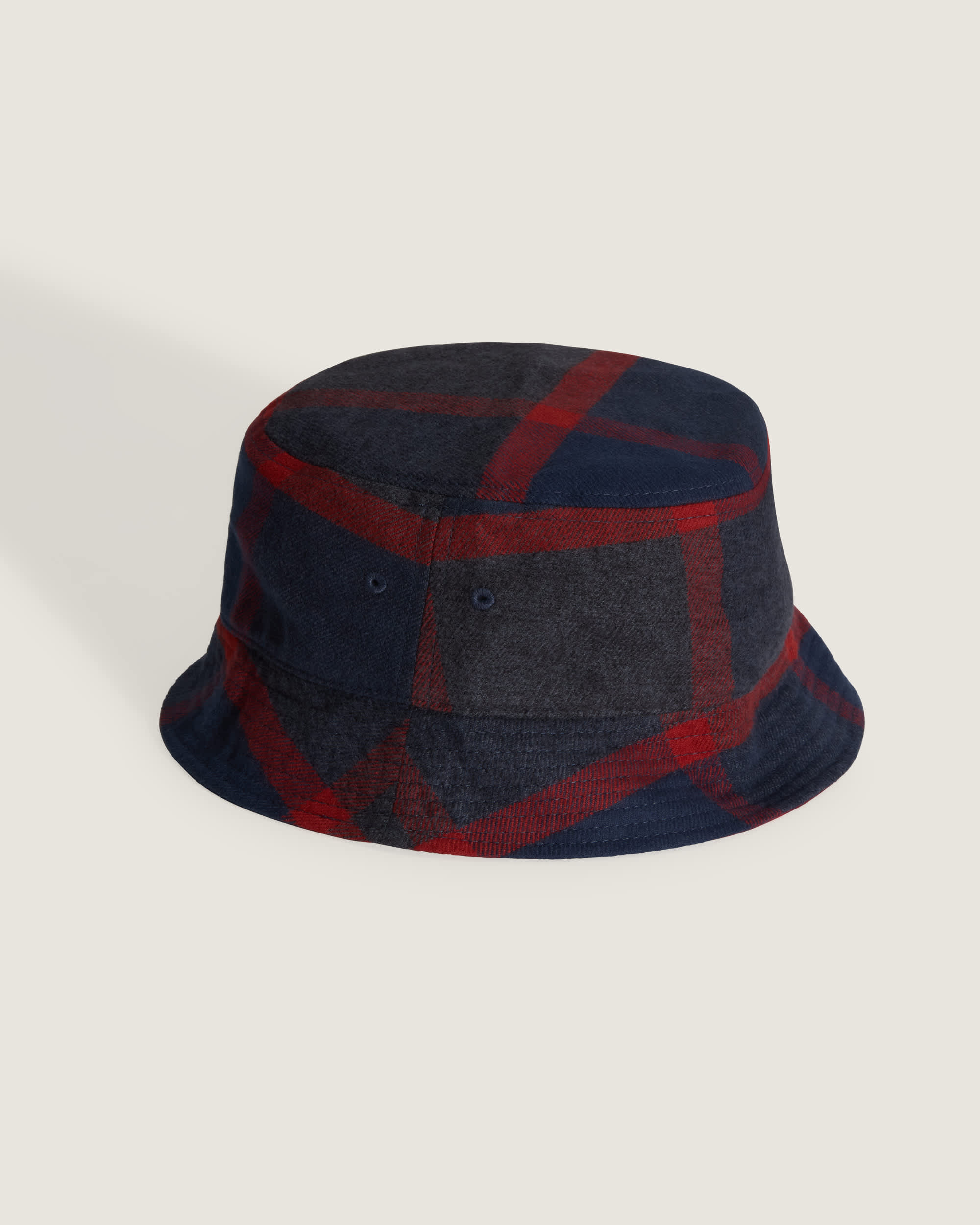 Stretch Logo Bucket Hat Parisian NightPppyEmbr VANS Red ALT1