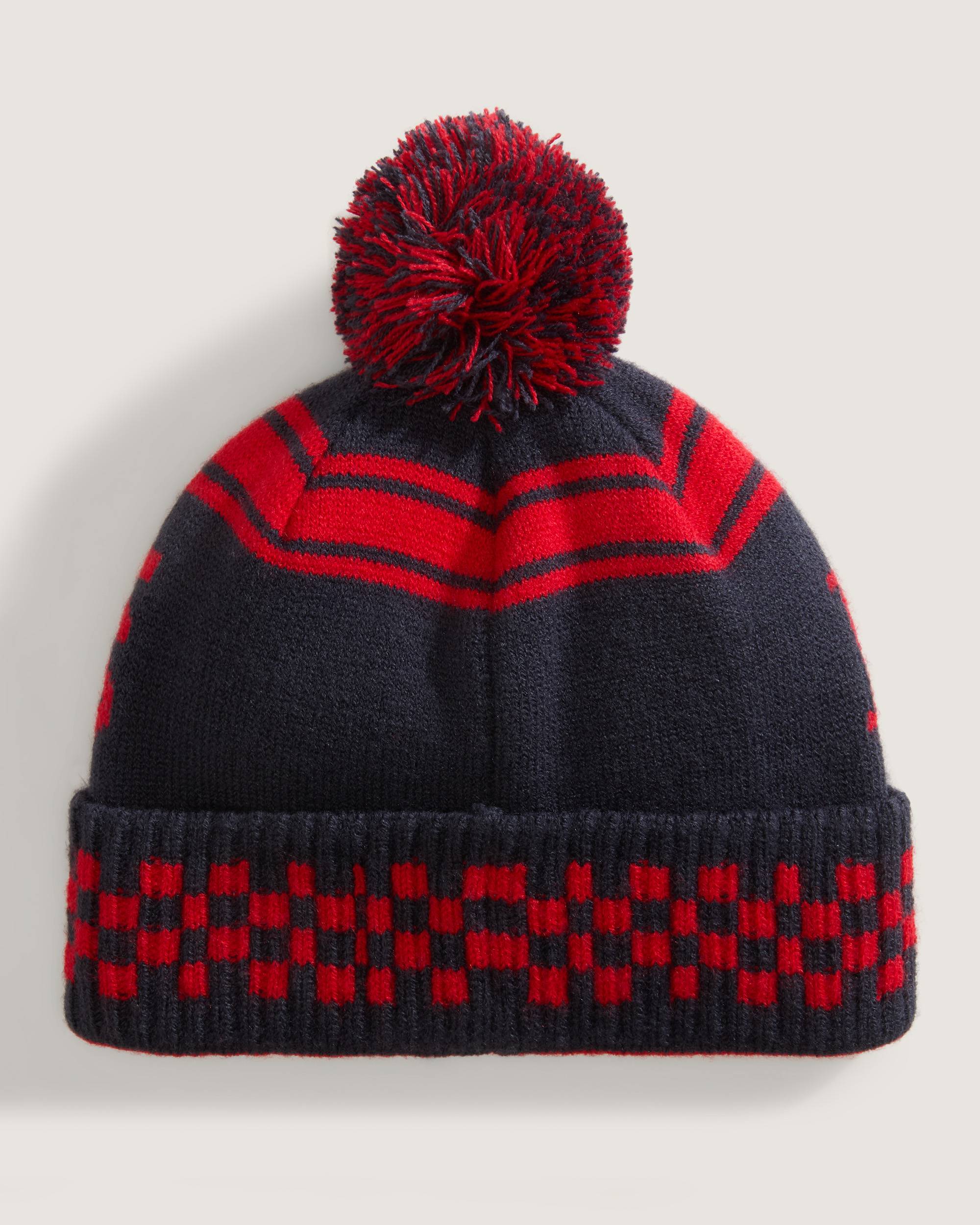 I Love My Vans Pom Beanie 48 years VANS Blue ALT1