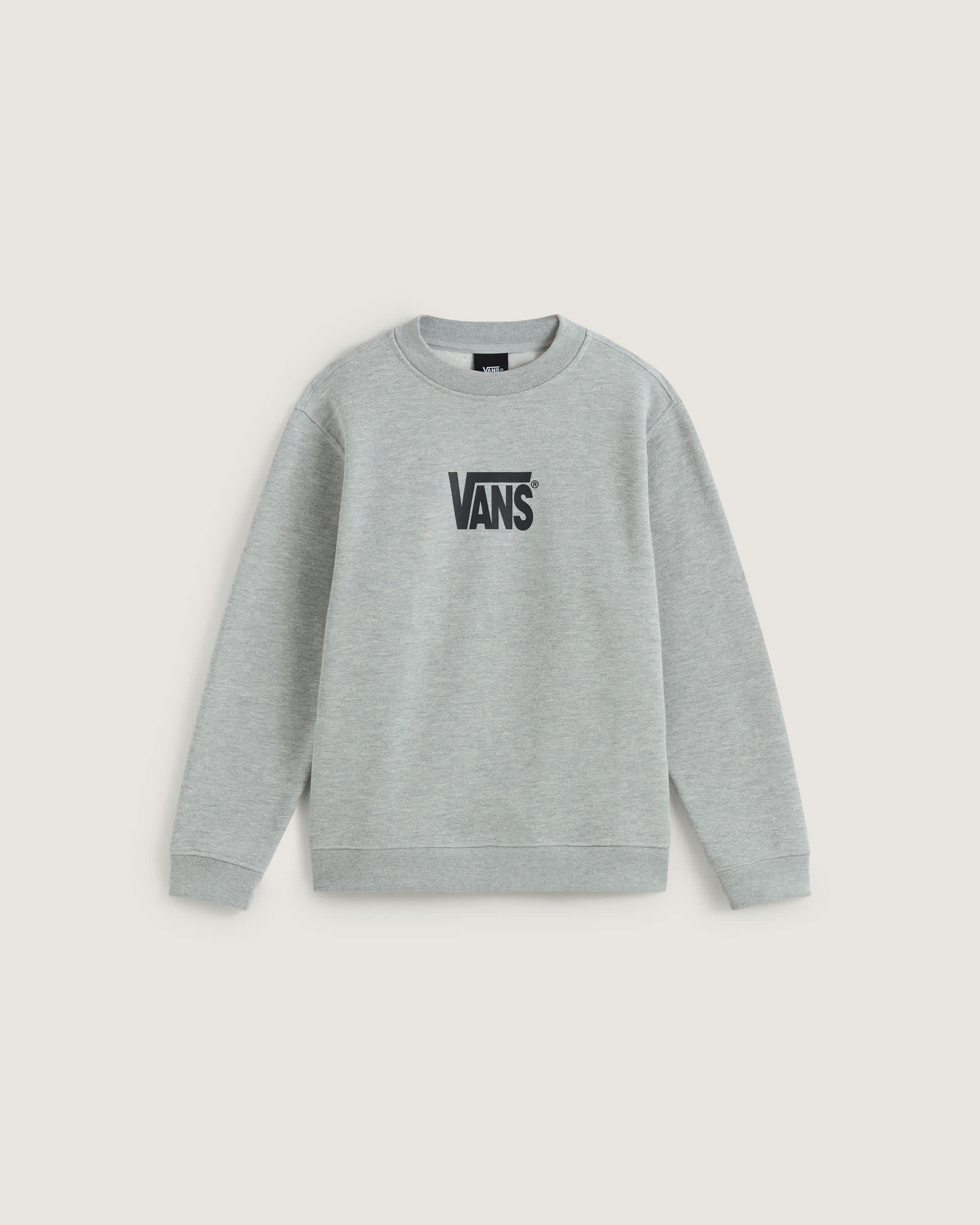 Felpa girocollo Bambinoa Stretch Logo 814 anni VANS Grigio HERO