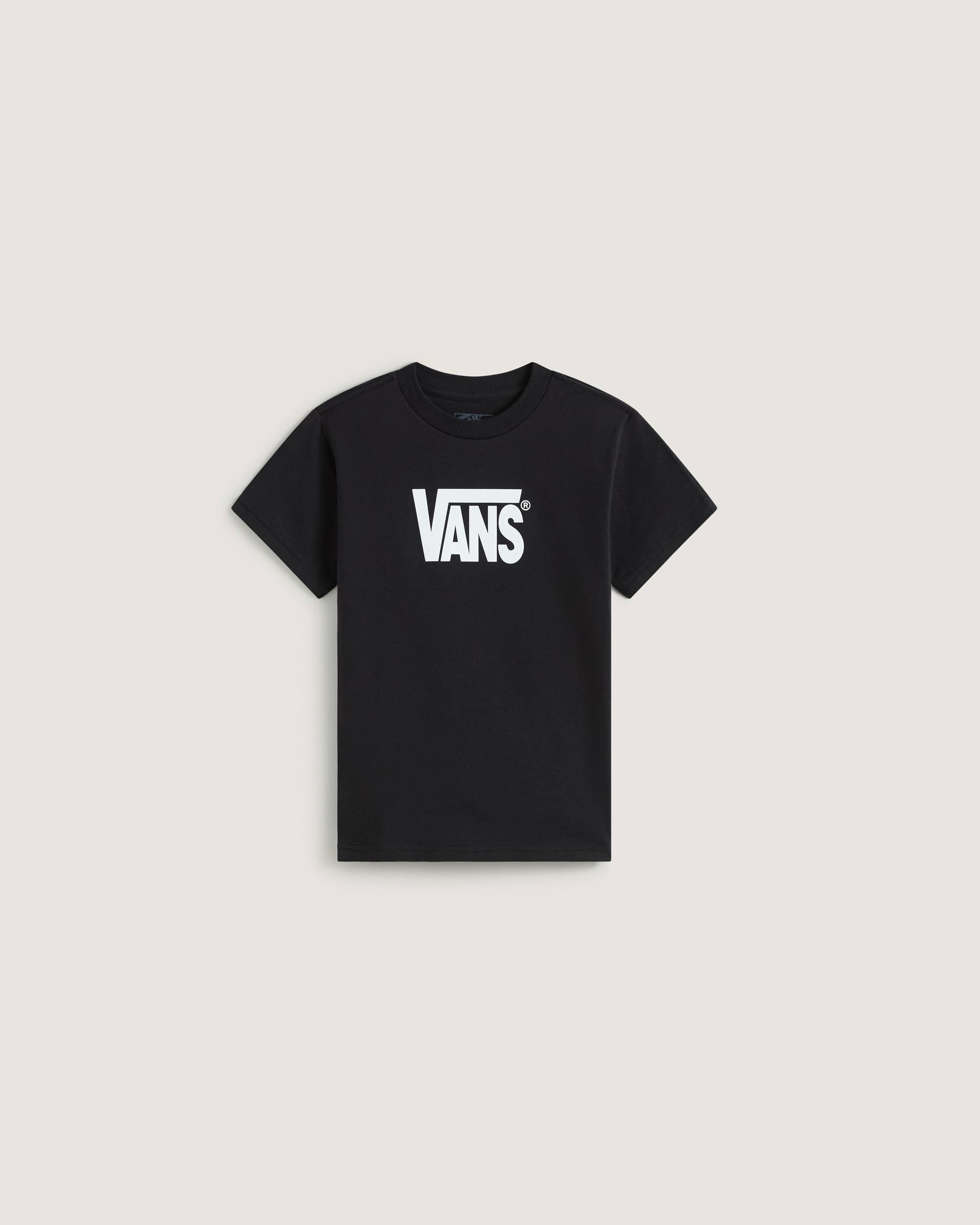 Kinder StretchTShirt mit Logo 814 Jahre VANS Schwarz HERO