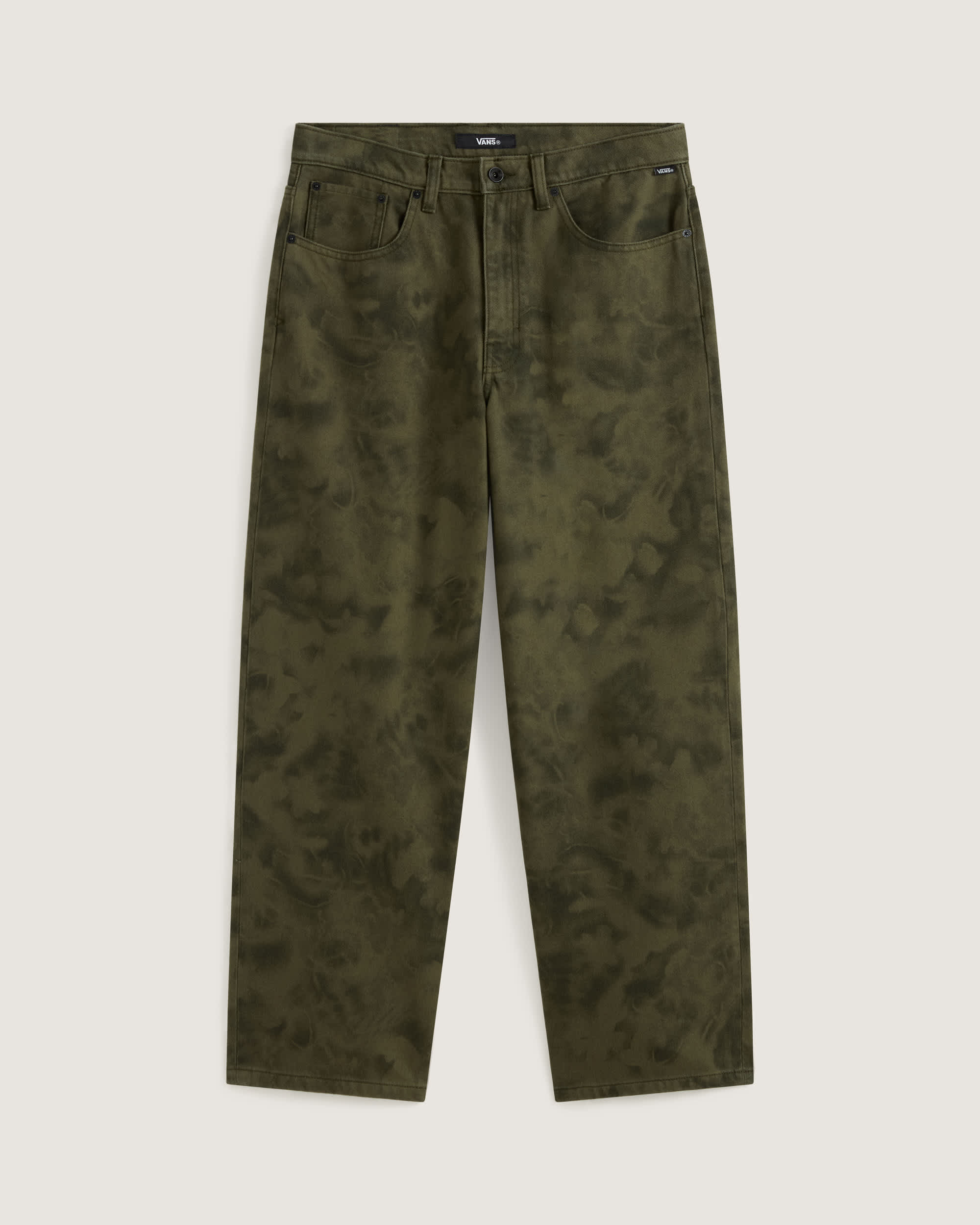 Pantaloni baggy in denim stampato Check5 VANS Verde HERO