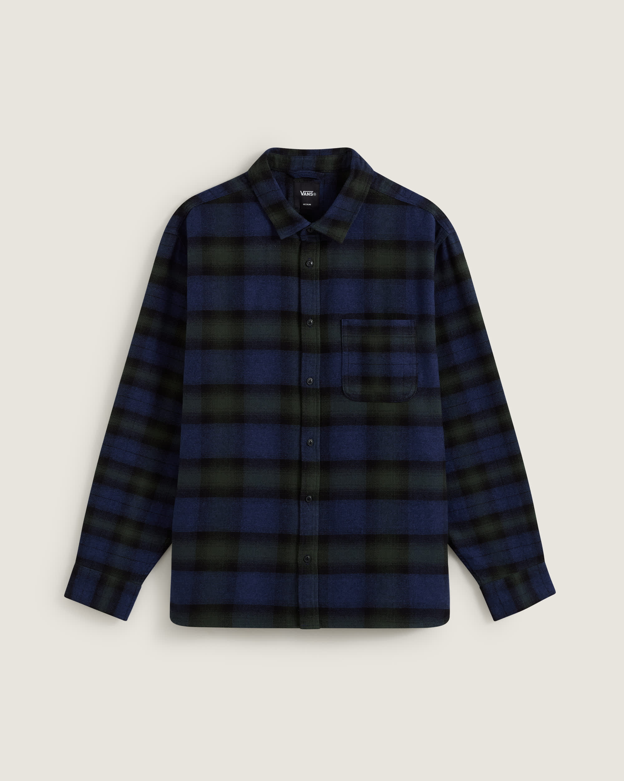 Camicia in flanella con motivo scozzese misto Lawson VANS Blu HERO