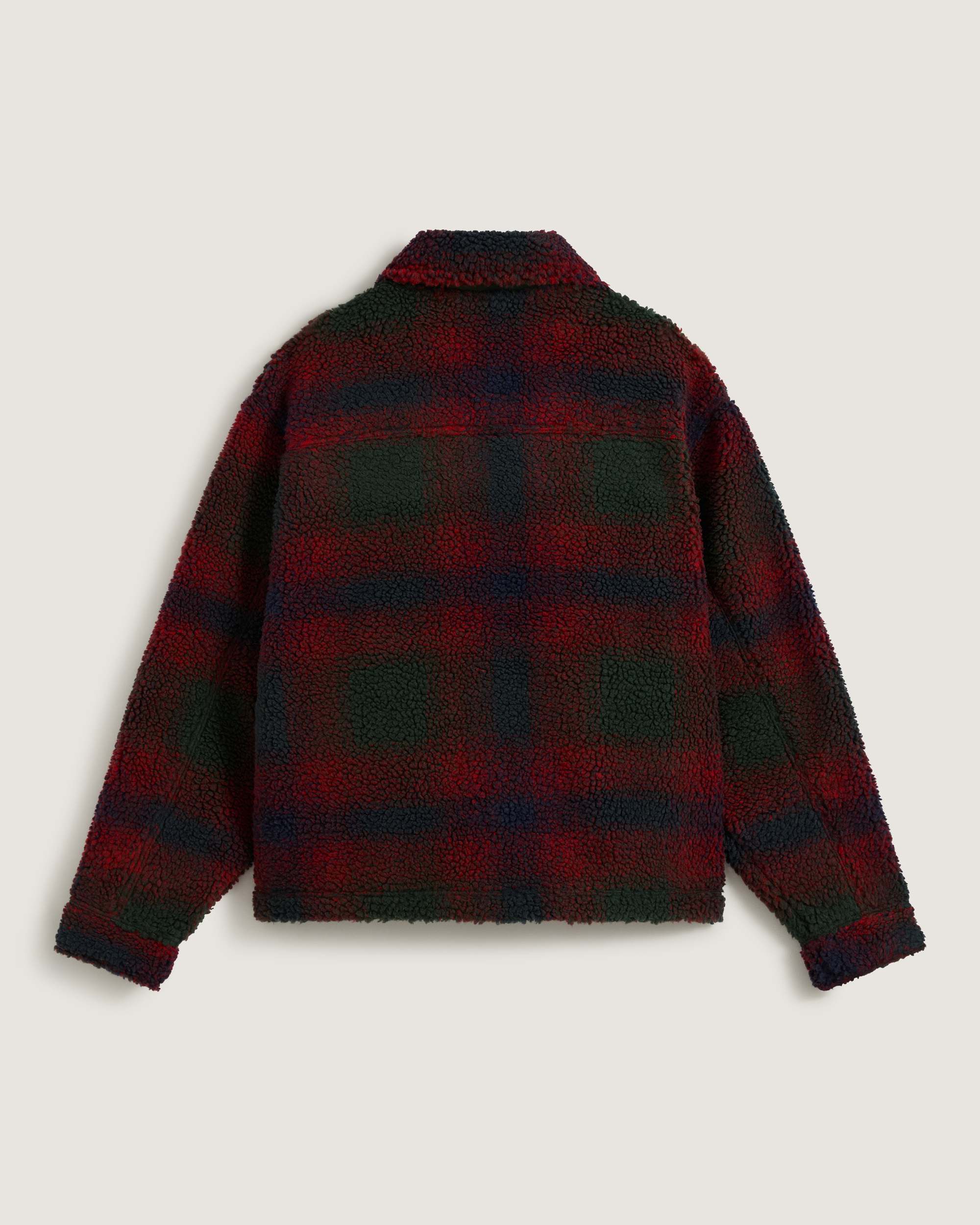 Veste Yukon High Pile Jacquard VANS Rouge ALT1