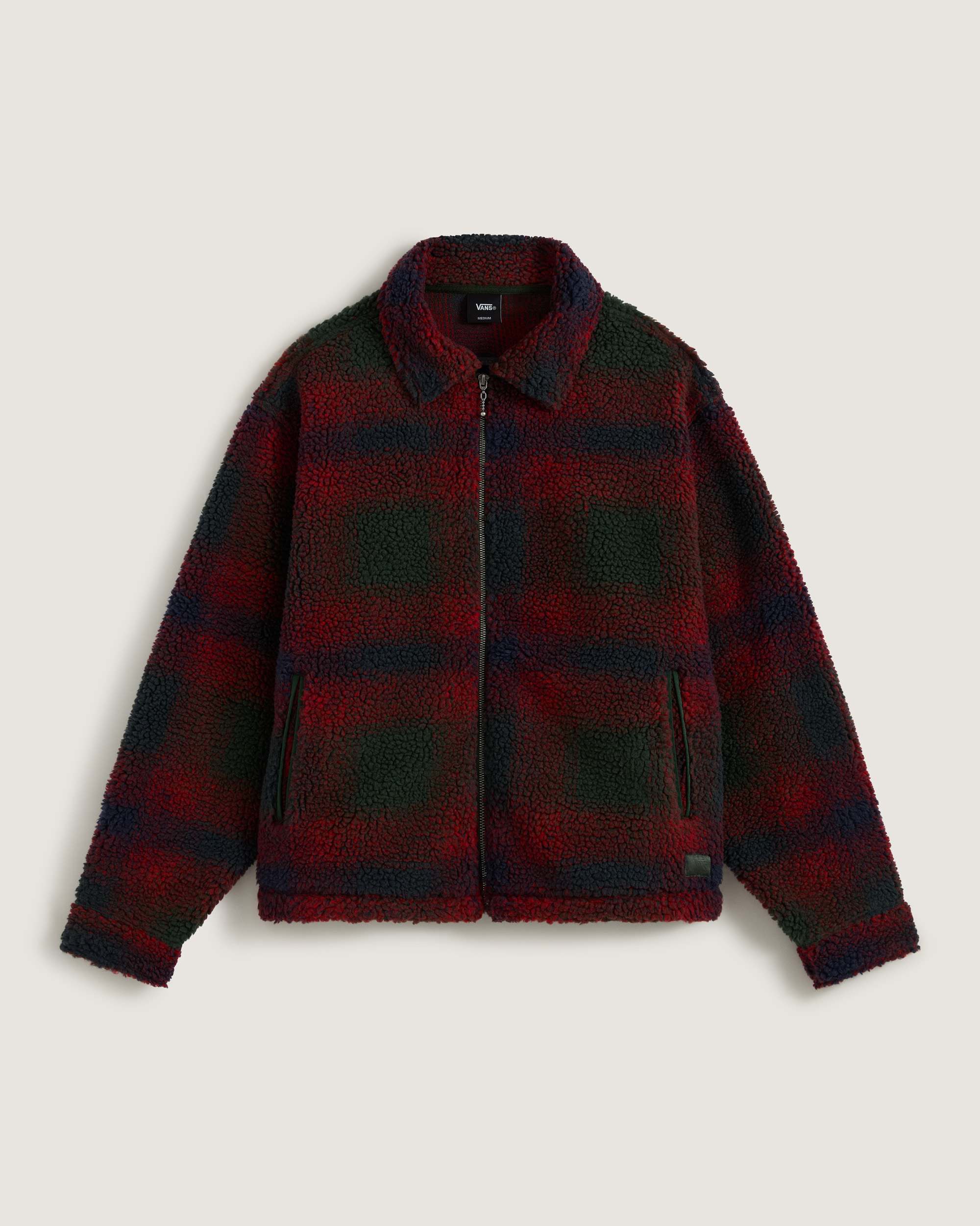 Veste Yukon High Pile Jacquard VANS Rouge HERO