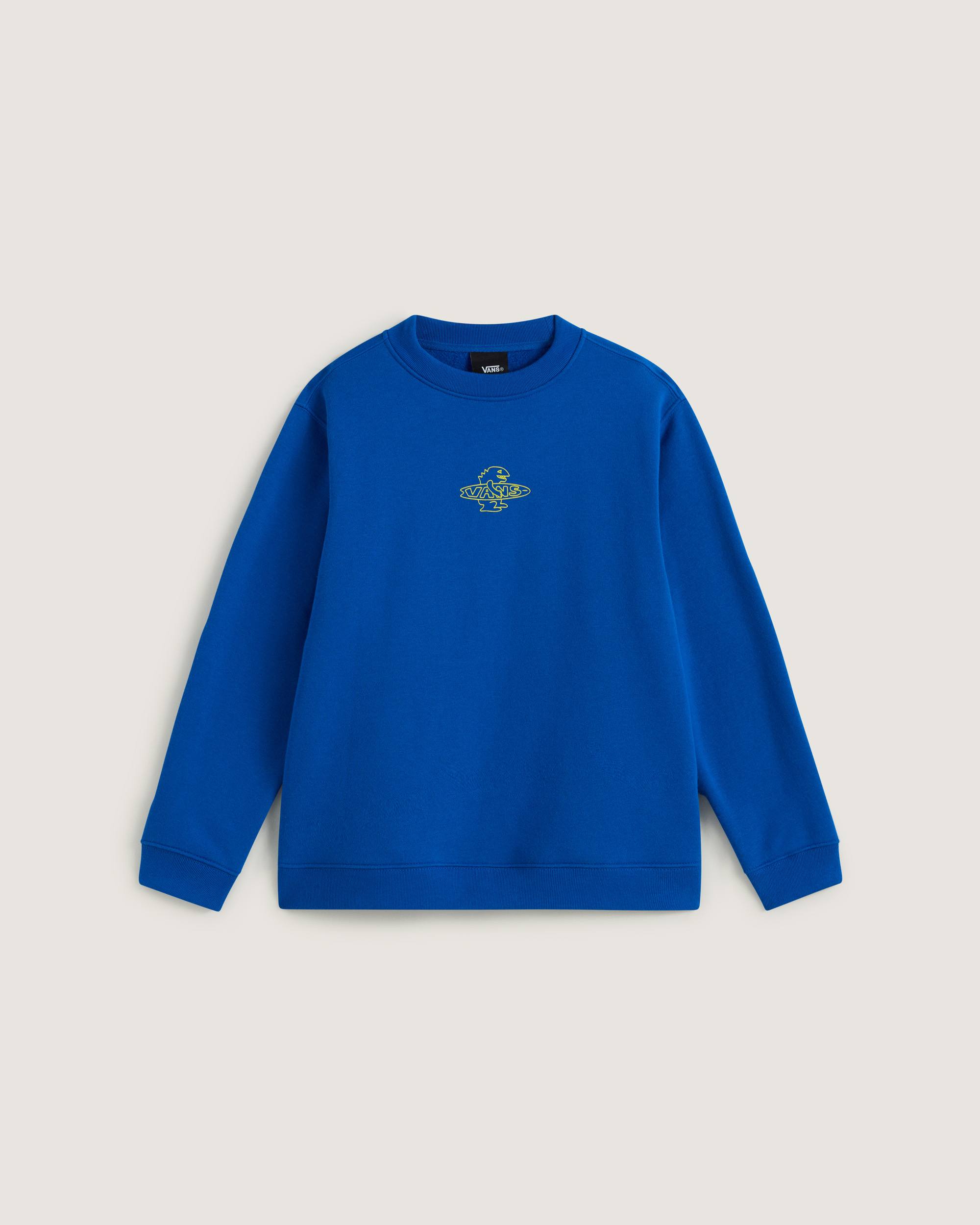 Sweat Food Spot Crew Enfant VANS Bleu HERO