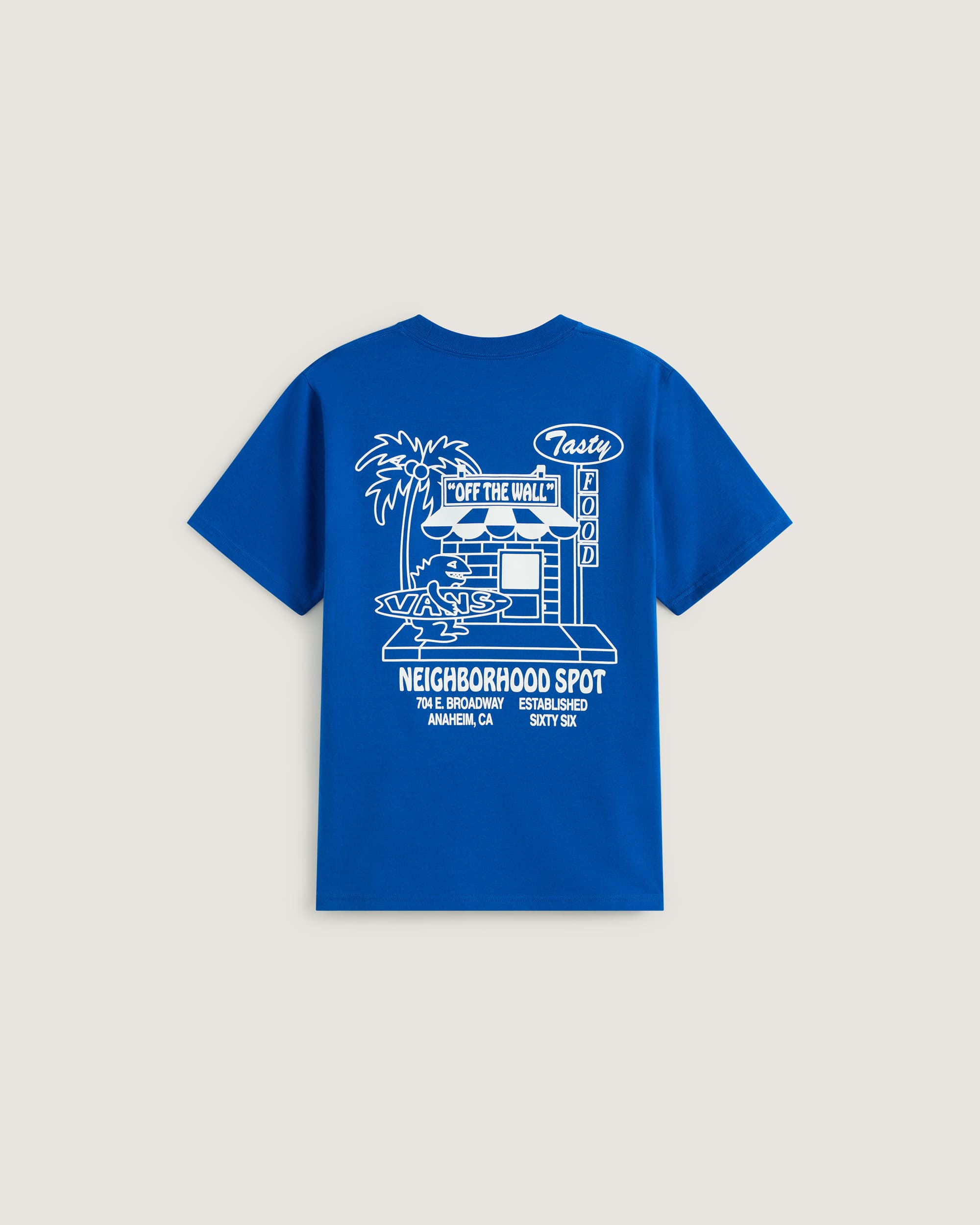 Food Spot SS Tee classic blue VANS Bleu ALT1