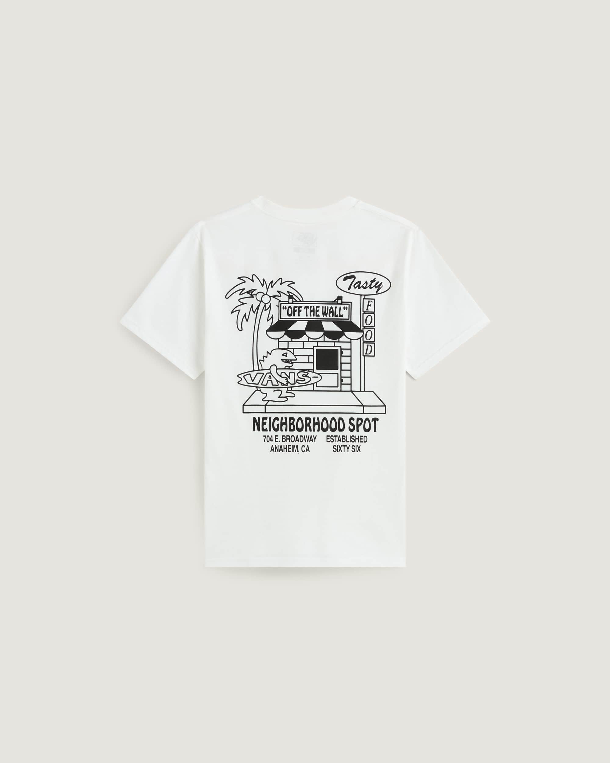 Food Spot SS Tee White VANS White ALT1