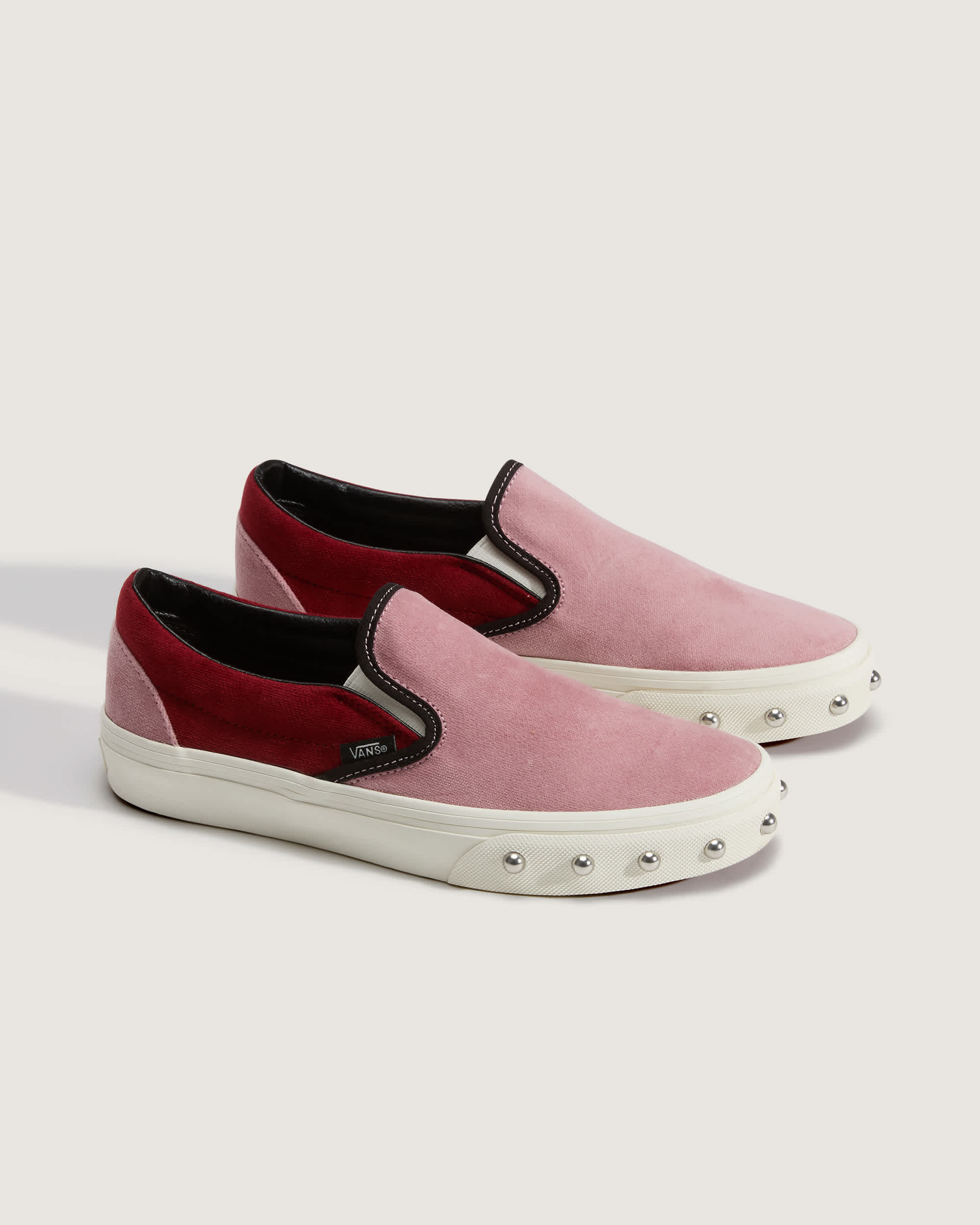 Chaussures Classic SlipOn VANS Rose ALT1