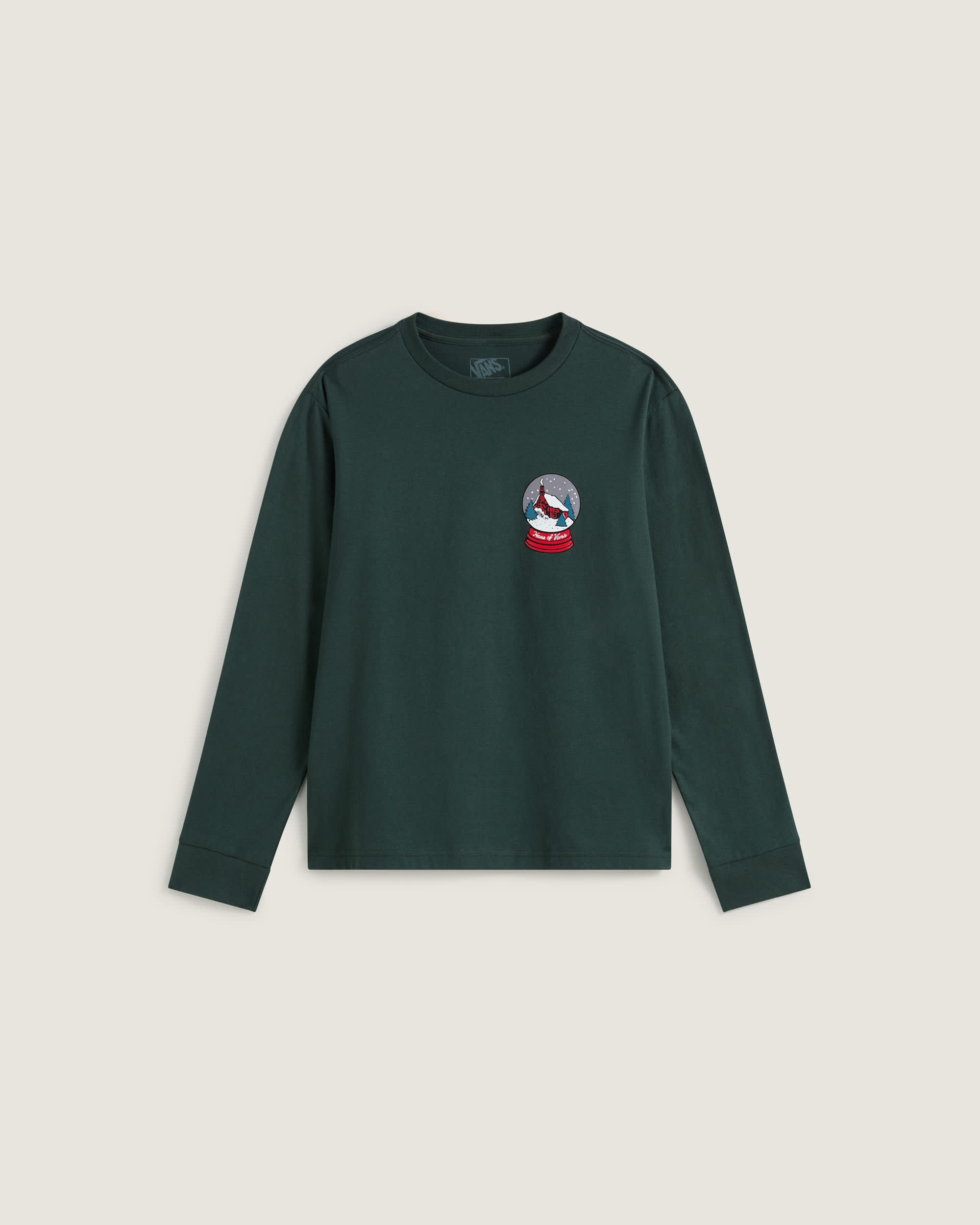 Kids Cut Your Own Ls TShirt 814 years VANS Green HERO