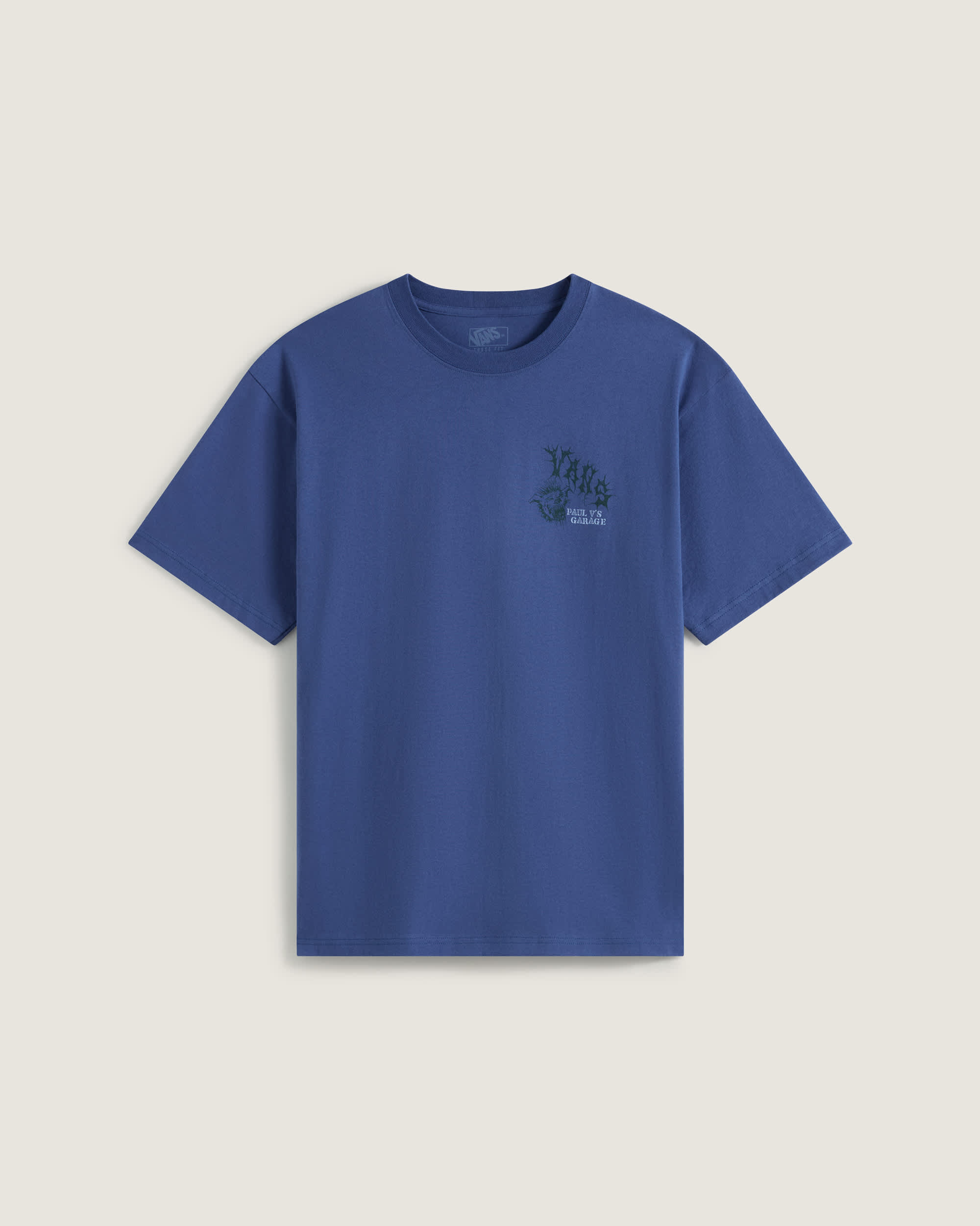 Tshirt Paul VS Garage VANS Bleu HERO
