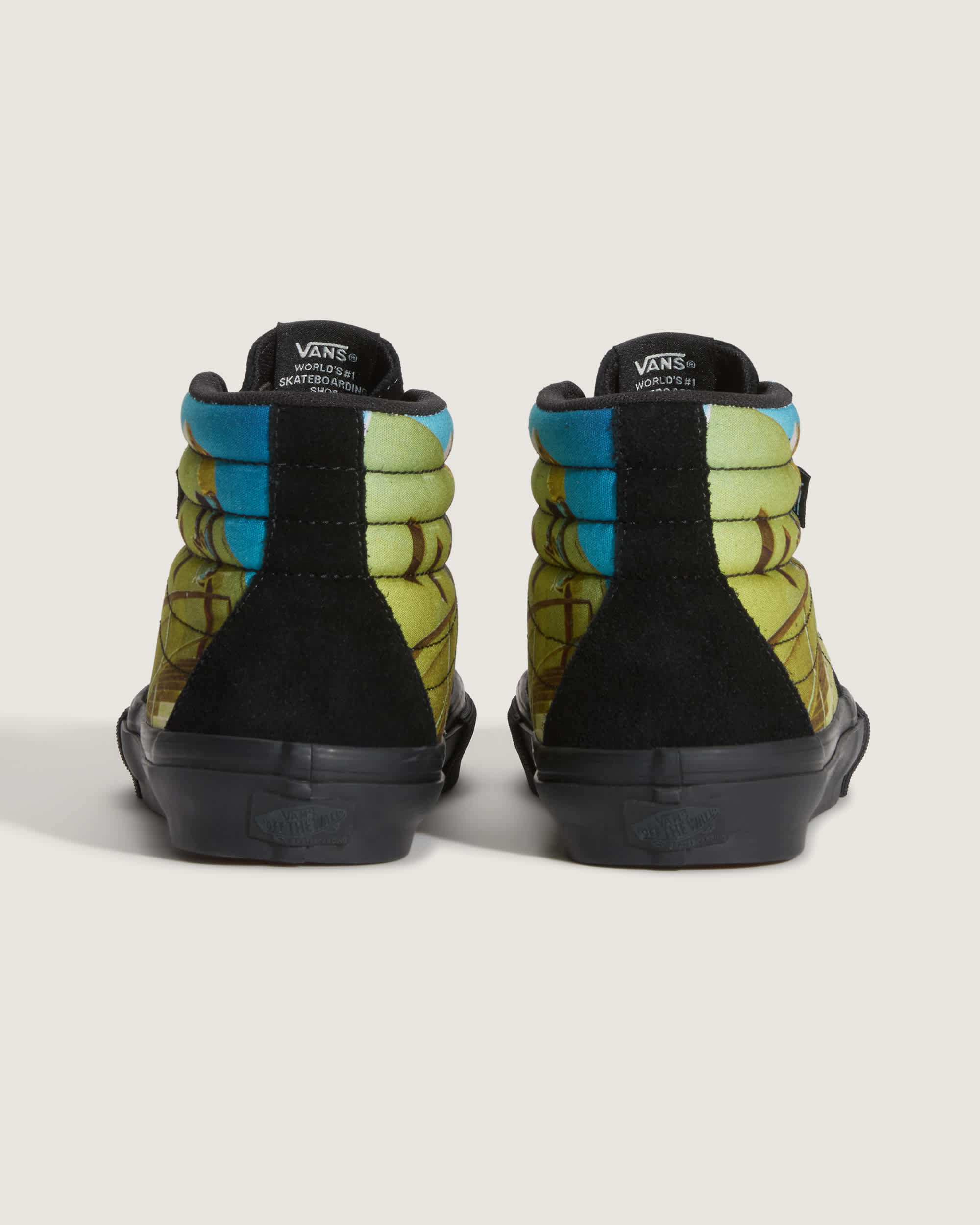 Skate Sk8Hi Schoenen by Atiba VANS Zwart ALT3