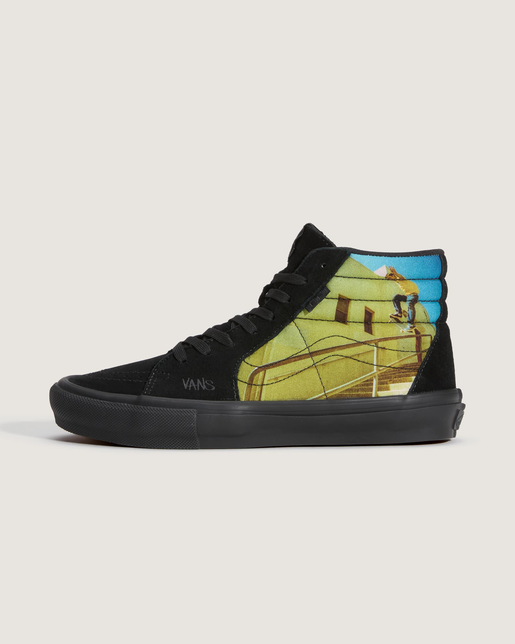 Skate Sk8Hi Schoenen by Atiba VANS Zwart HERO