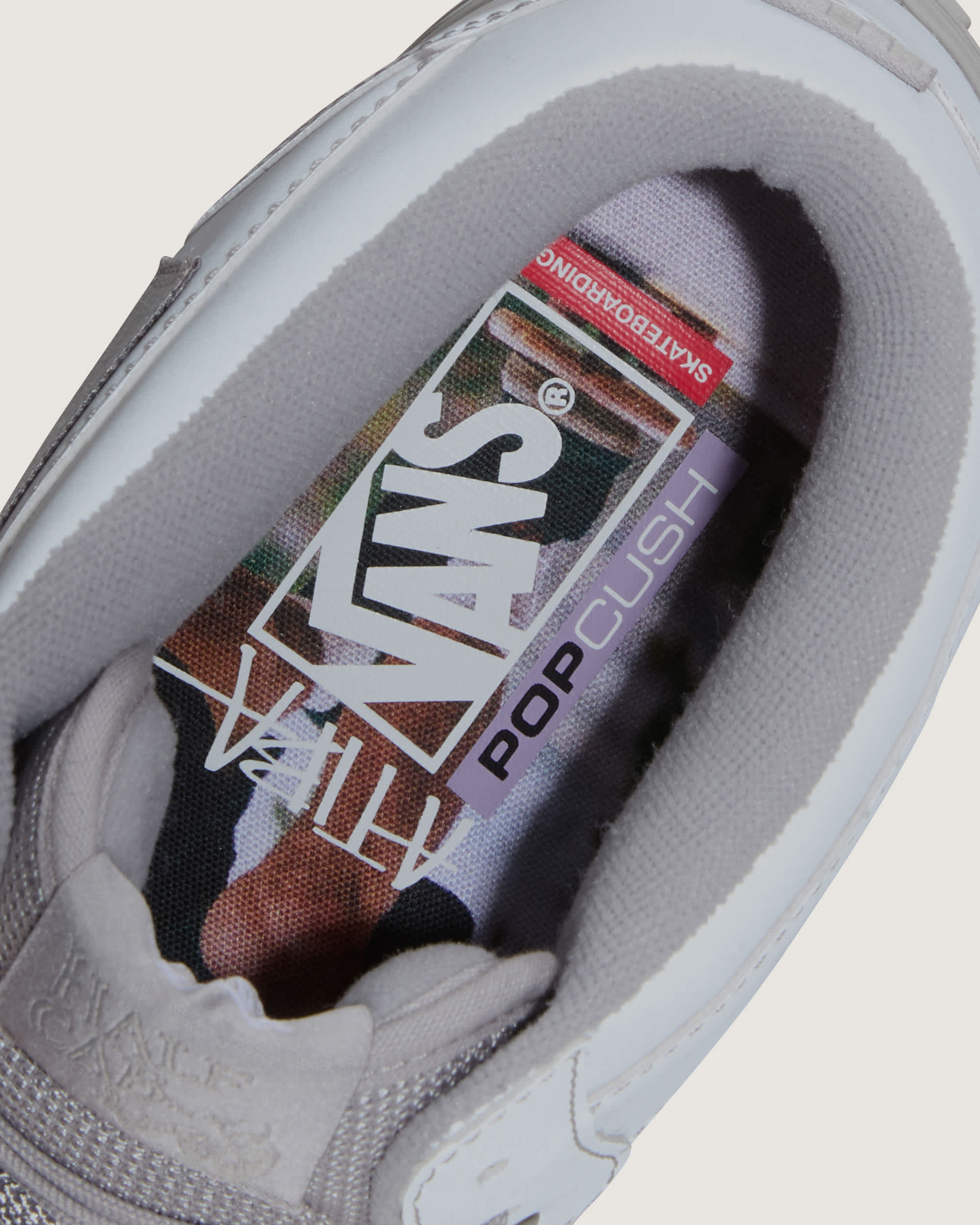 Skate Half Cab Schoenen by Atiba VANS Grijs ALT4