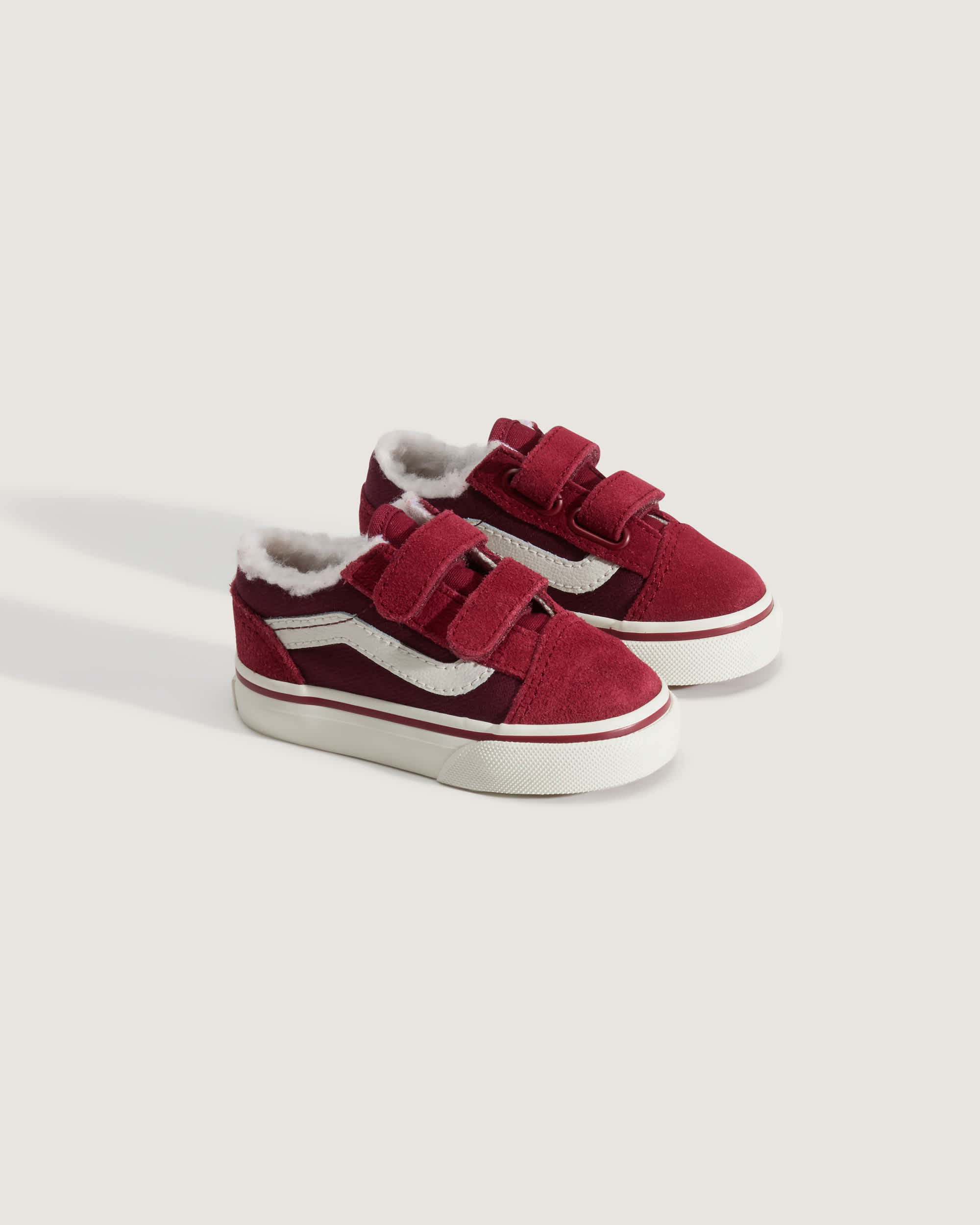 Toddler Old Skool V Shoes 14 years VANS Burgundy ALT1