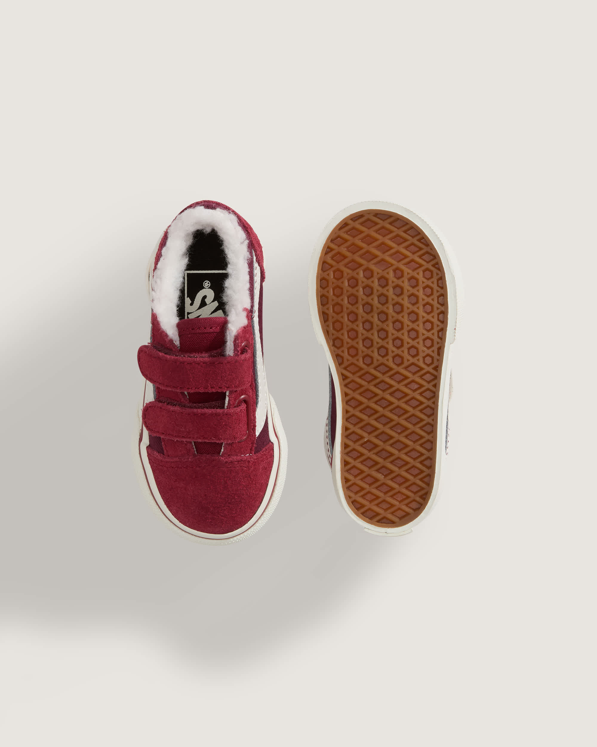Toddler Old Skool V Shoes 14 years VANS Burgundy ALT2