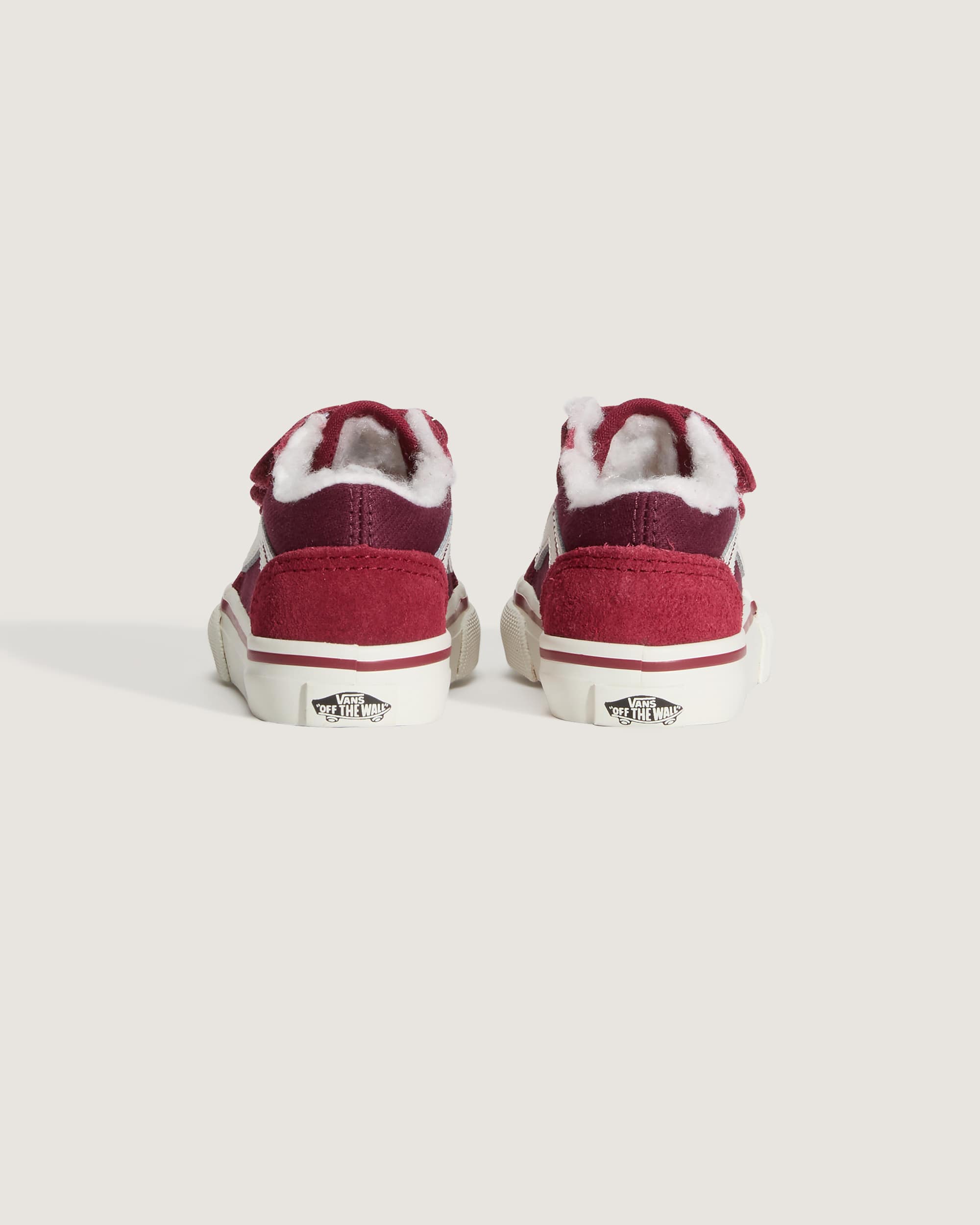 Toddler Old Skool V Shoes 14 years VANS Burgundy ALT3