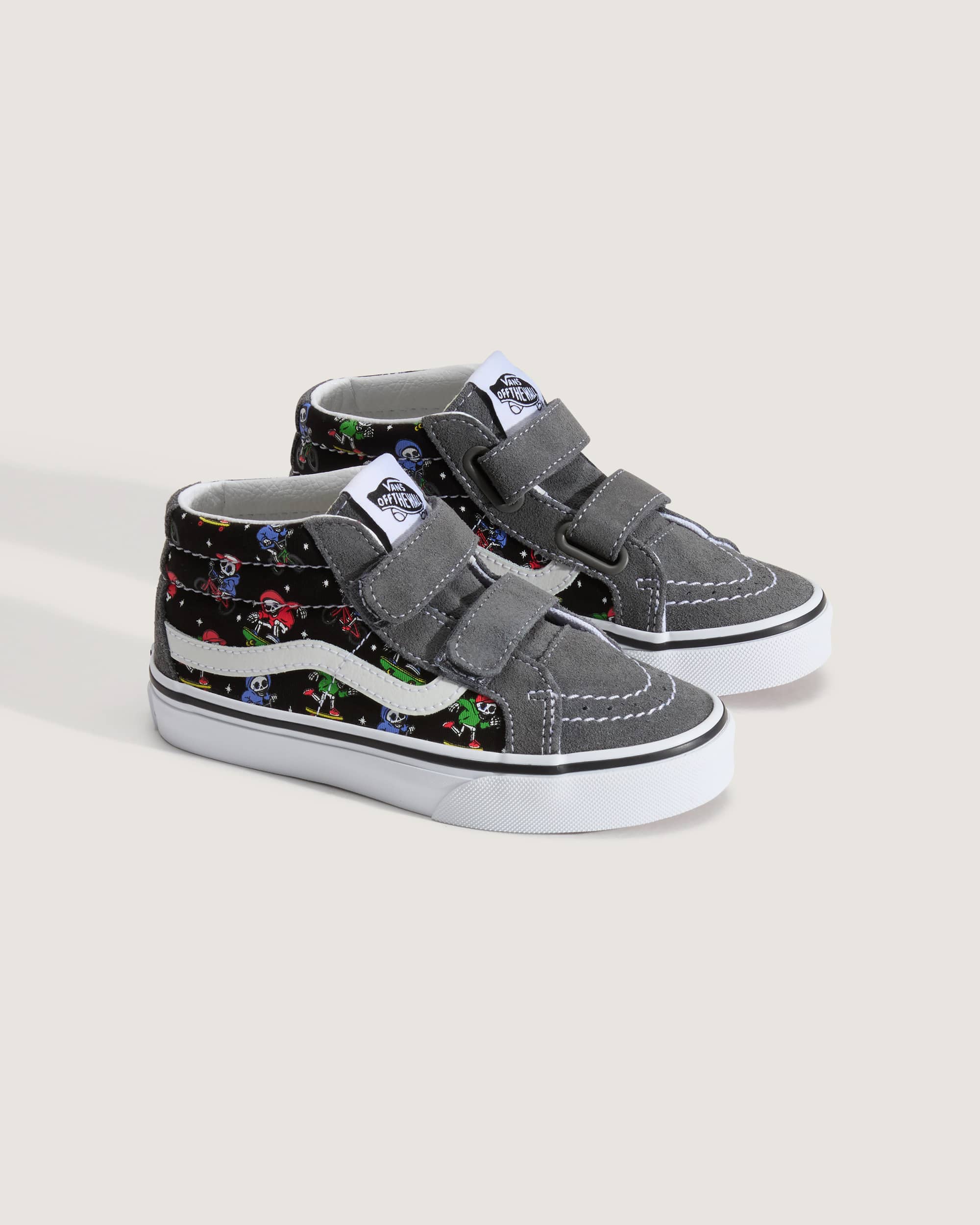 Zapatillas de nios Sk8Mid 48 aos VANS Gris ALT1
