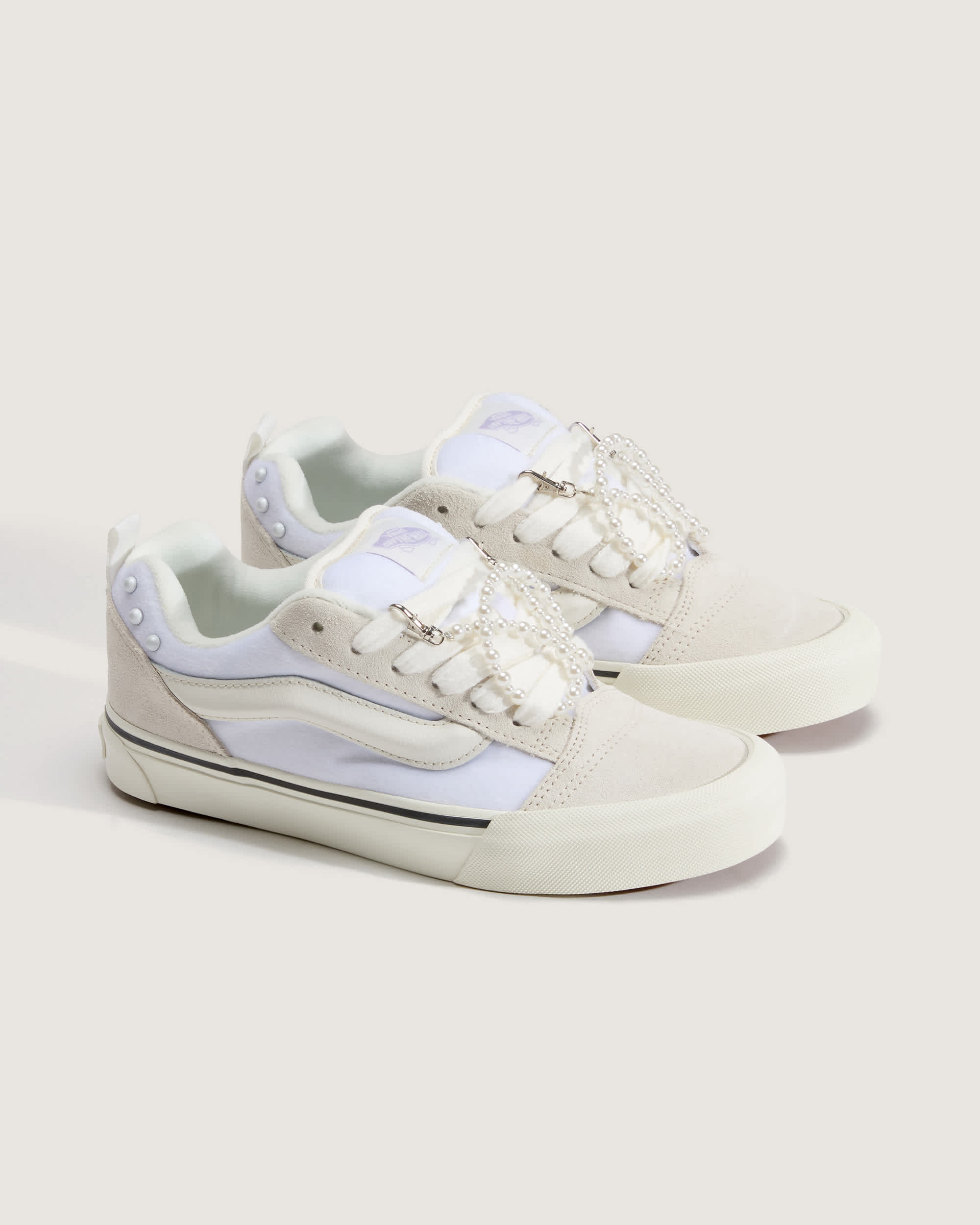 Chaussures Knu Skool VANS Blanc ALT1