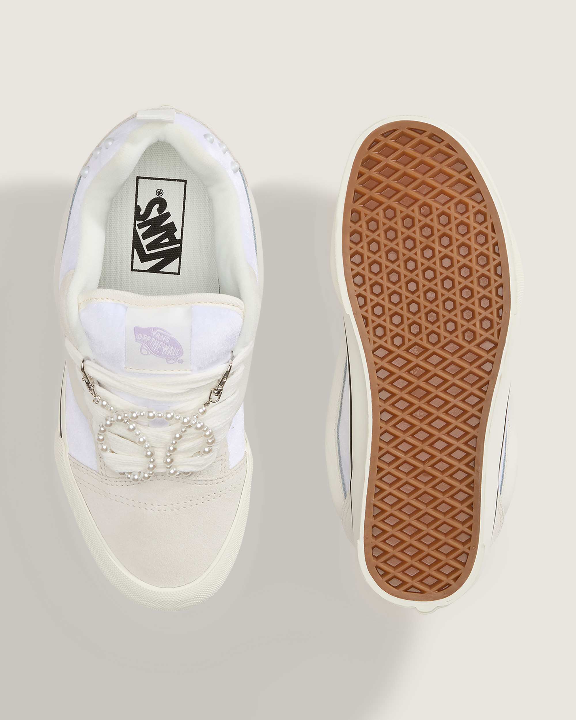Chaussures Knu Skool VANS Blanc ALT2