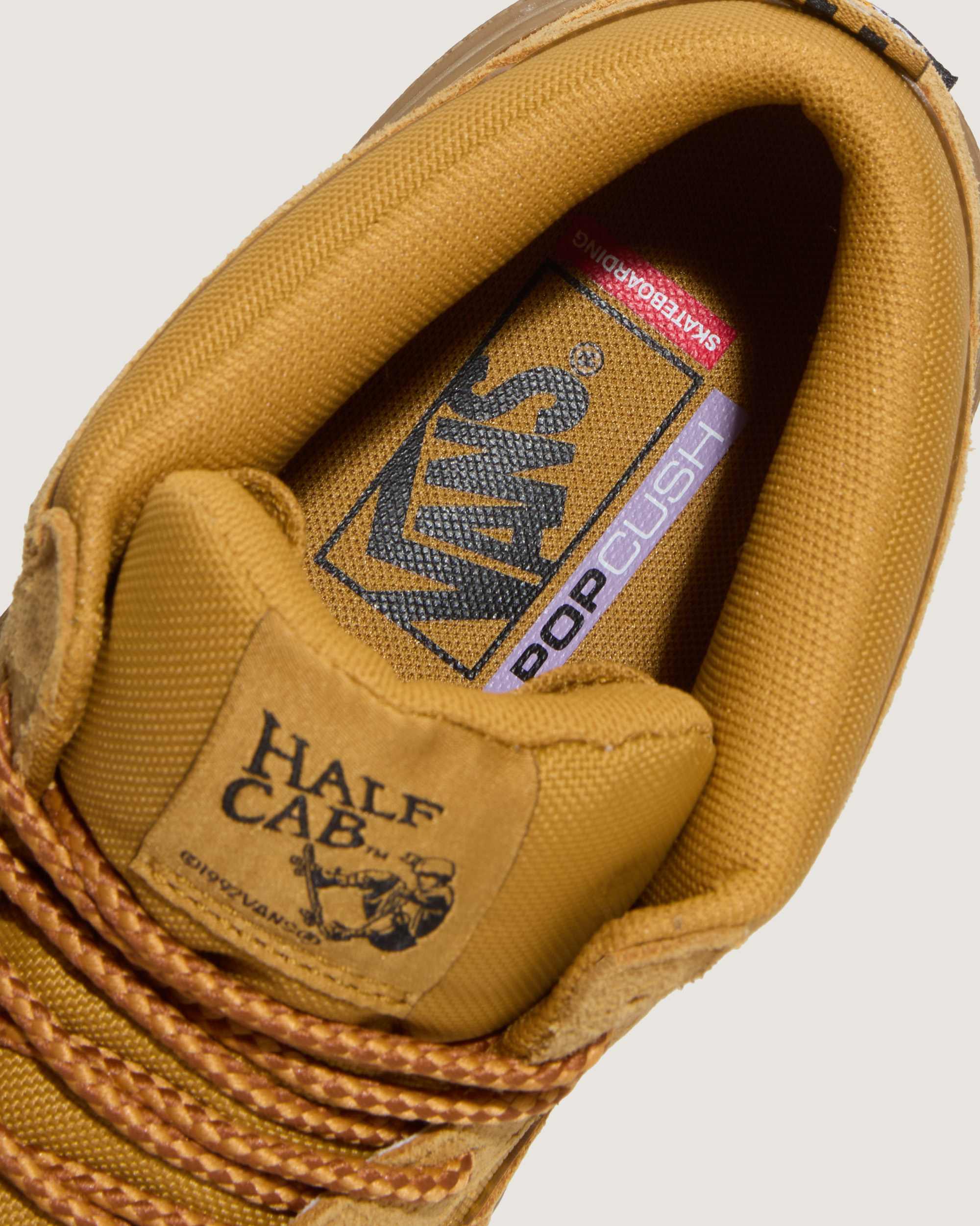 Scarpe Skate Half Cab Wafflecup VANS Marrone ALT4