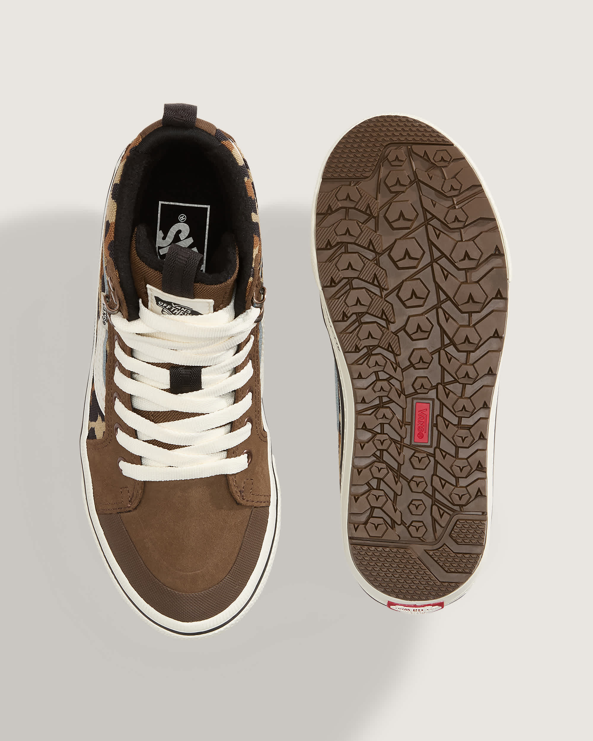 Scarpe impermeabili con isolamento SK8Hi VANS Beige ALT2