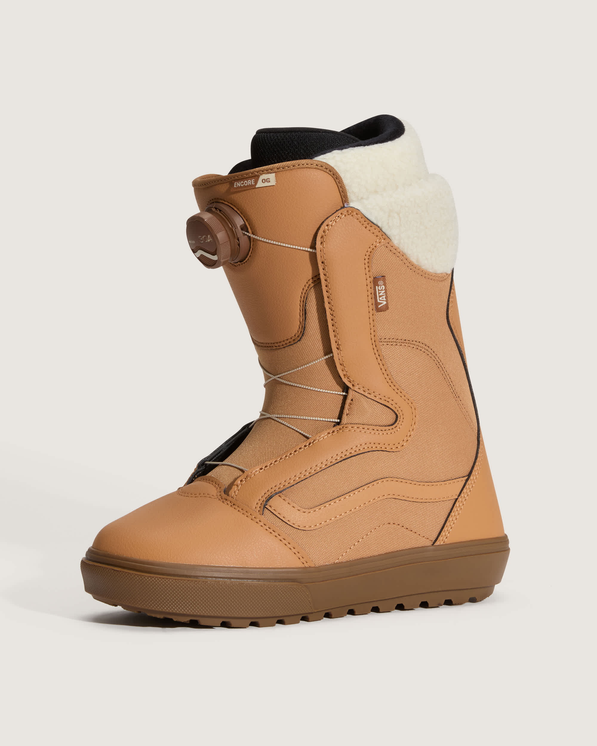 Botas de snowboard Encore OG para mulher VANS Castanho HERO