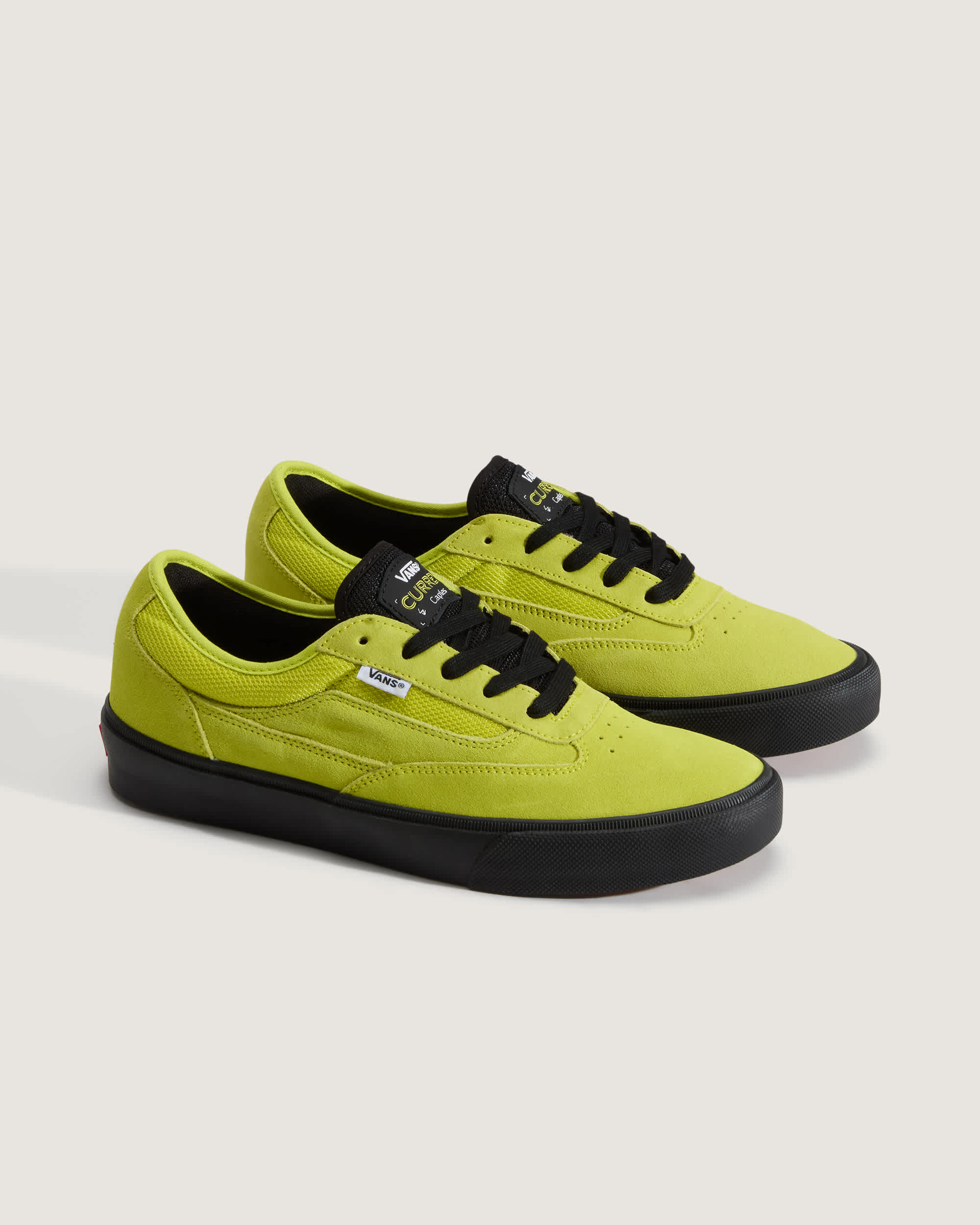Chaussures Skate Curren Caples VANS Jaune ALT1