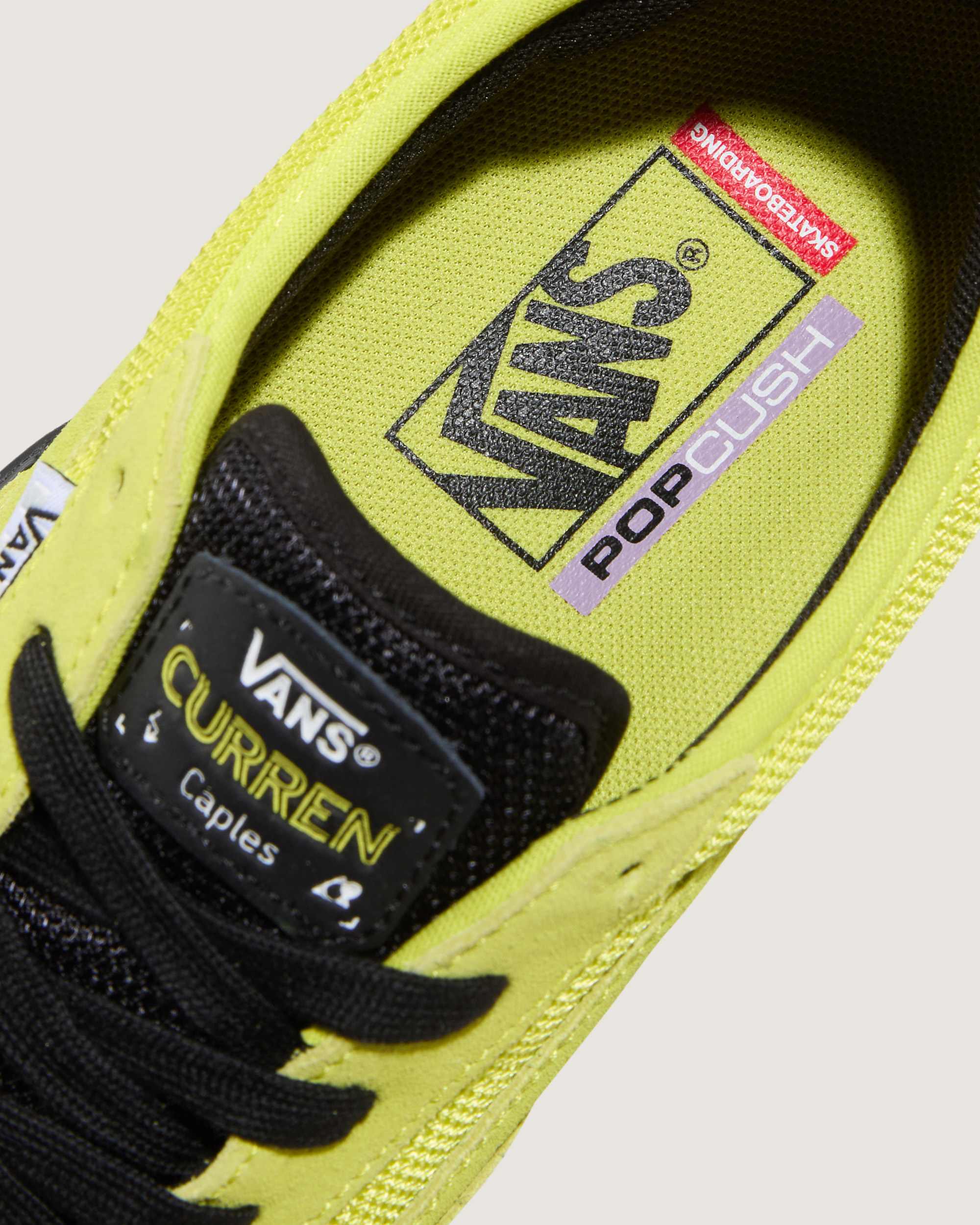 Chaussures Skate Curren Caples VANS Jaune ALT8