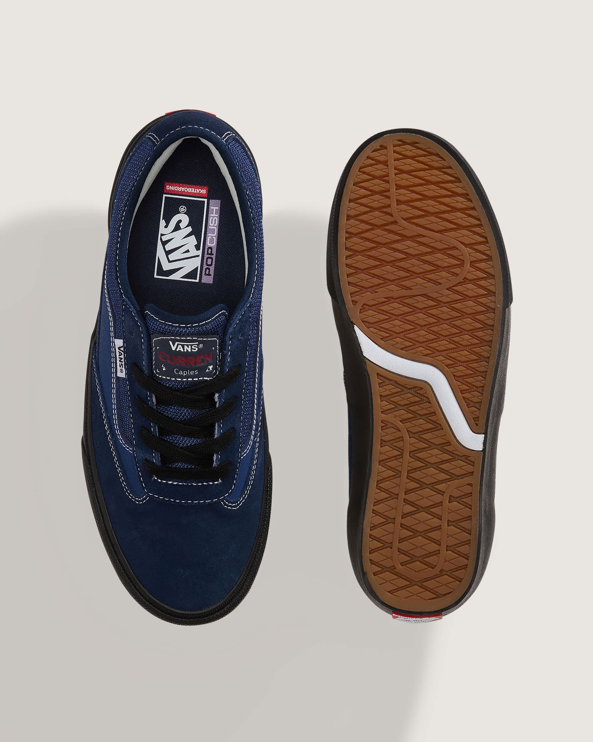 Skate Curren Caples Shoes VANS Blue ALT2