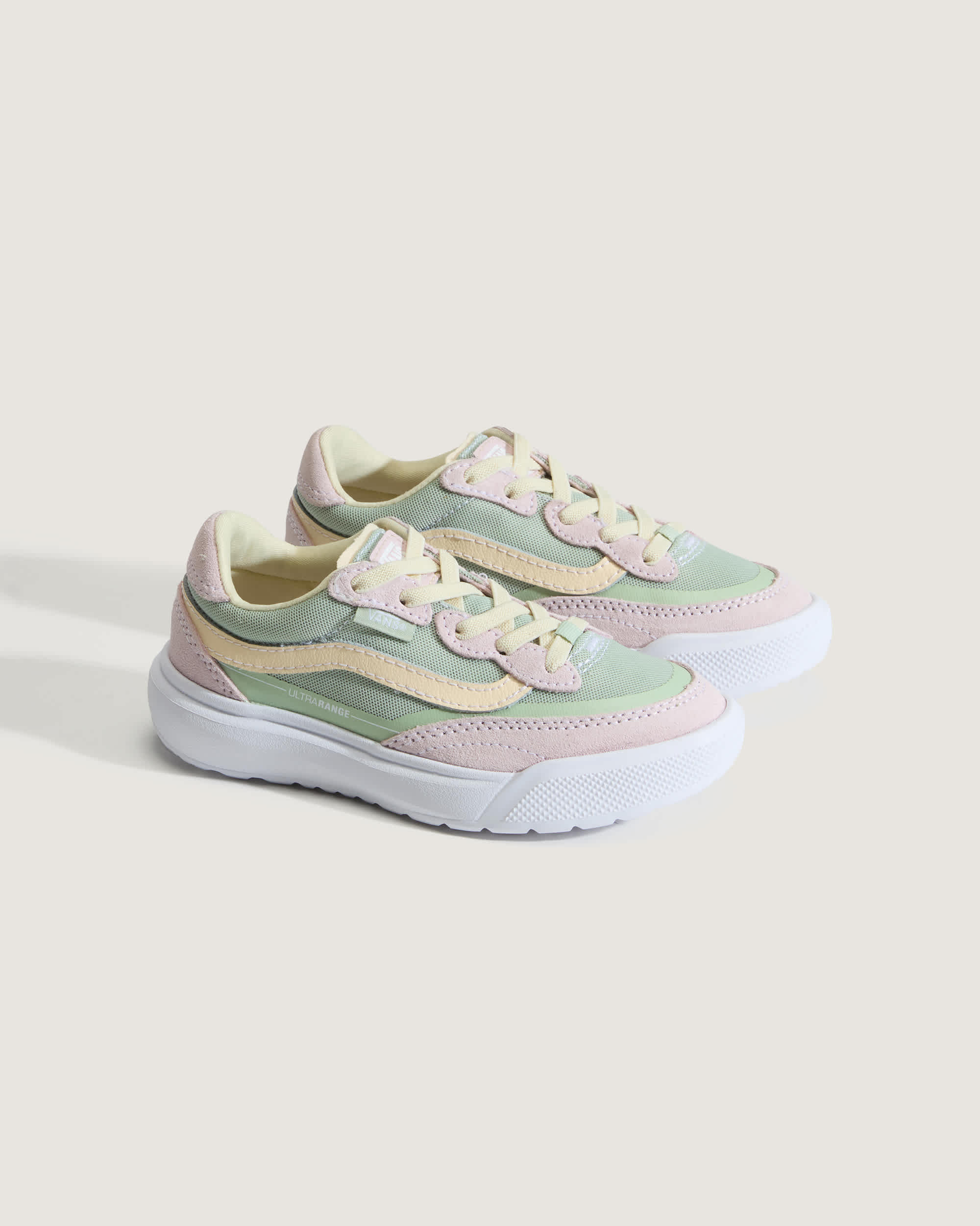 Kids Ultrarange 20 Shoes 48 years VANS PinkGreen ALT1