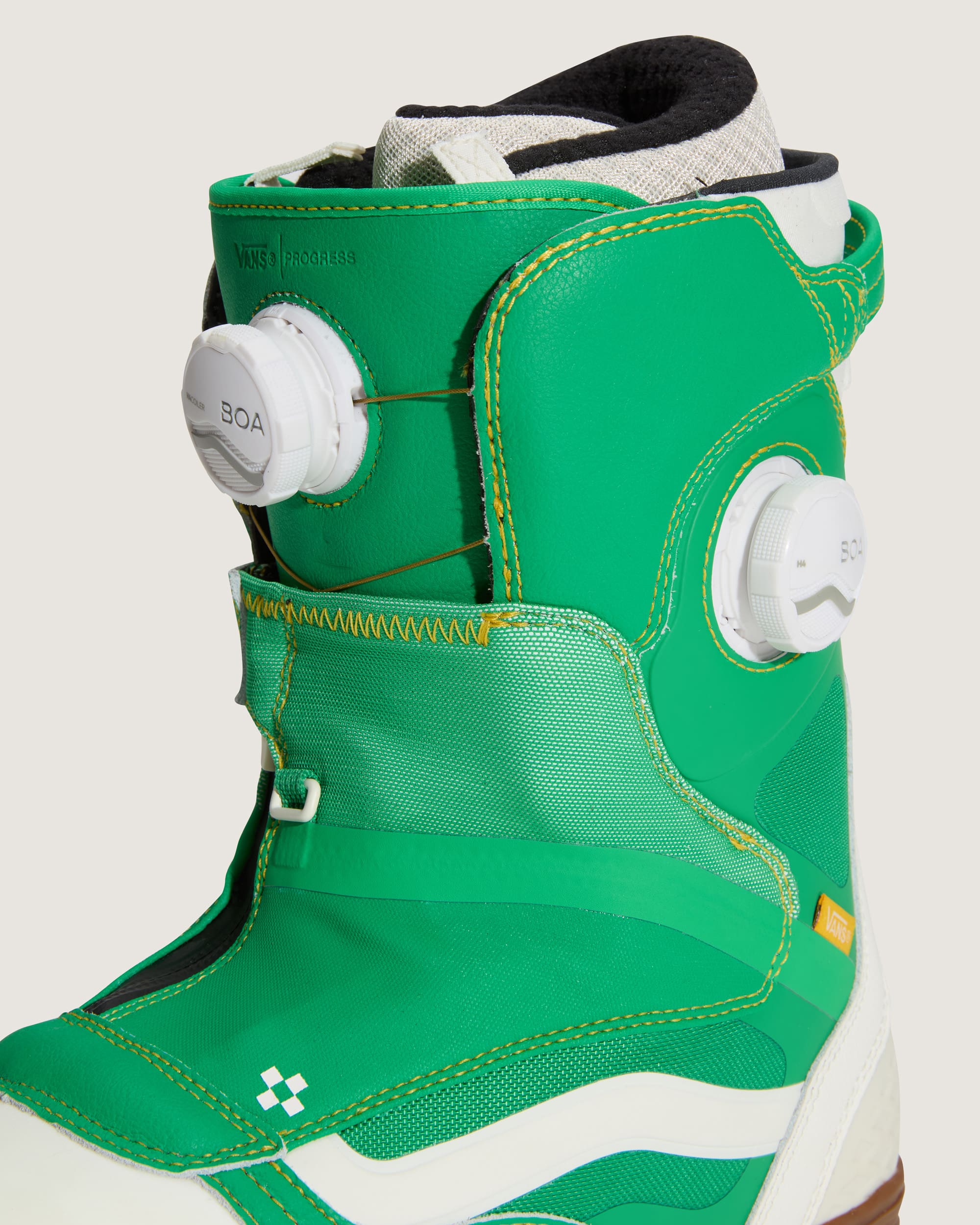 Botas de snowboard Progress para mulher VANS VerdeAmarelo ALT7