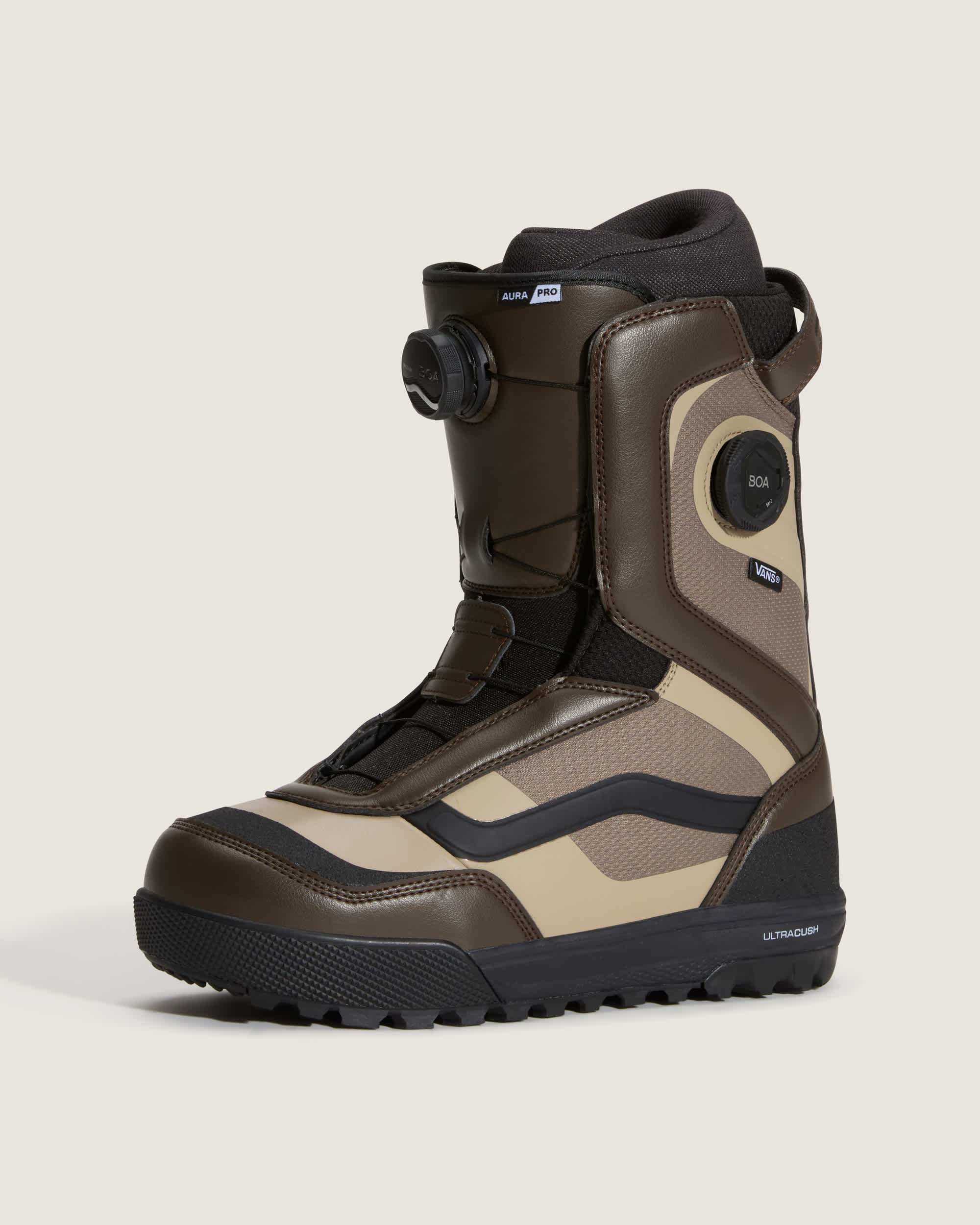 Aura Pro 20 Snowboard Boots VANS Brown HERO