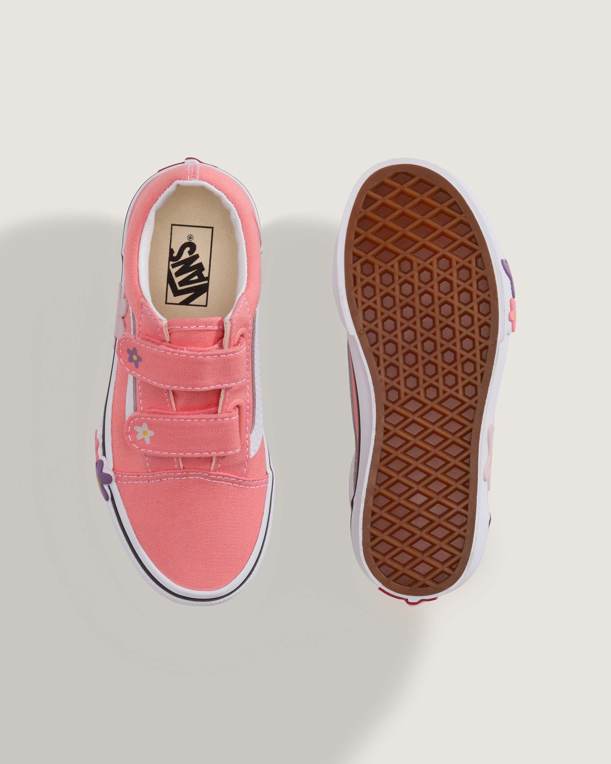 Chaussures Old Skool V Enfant 48 ans VANS Rose ALT2