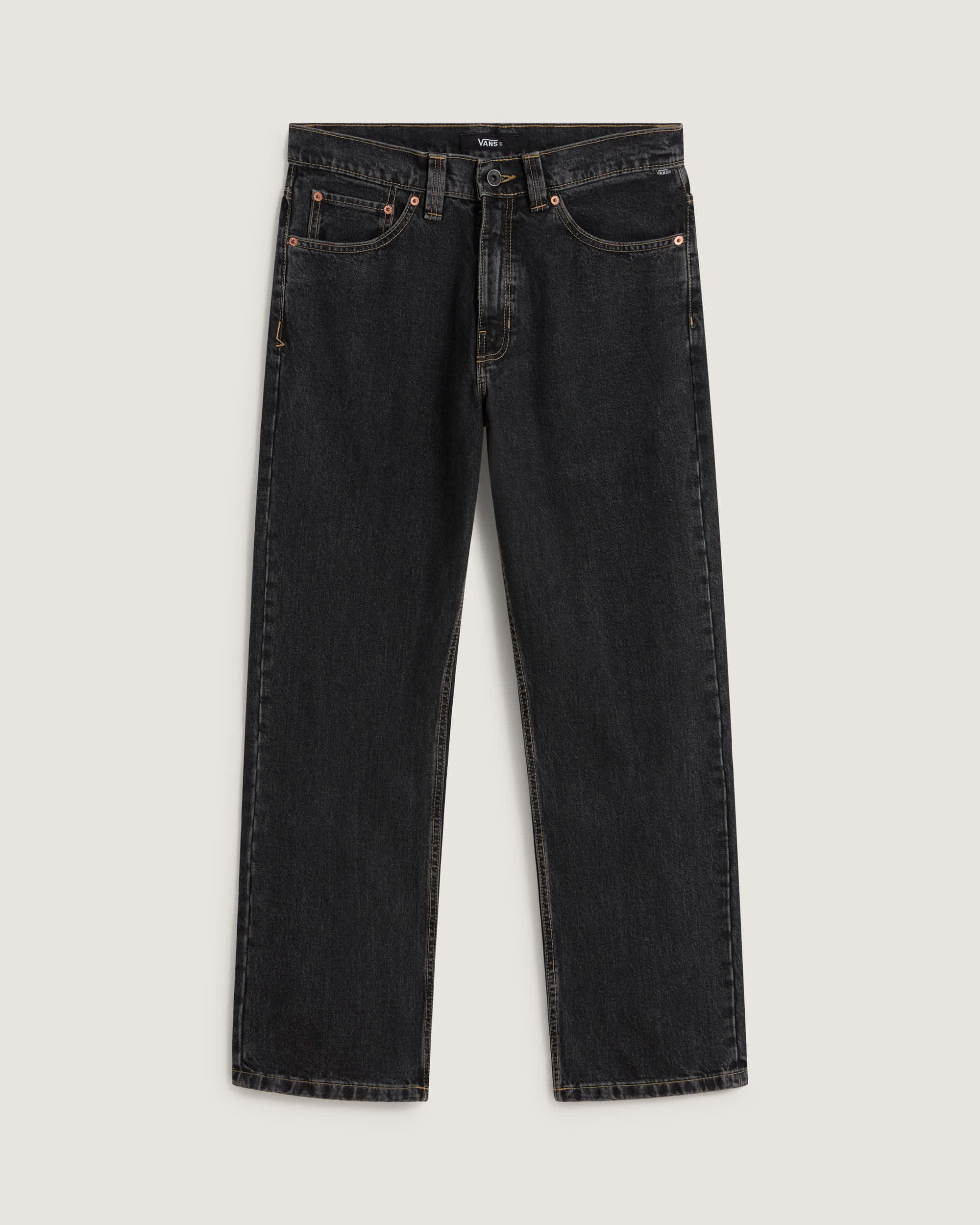 Check5 Straight Denim Pant Washed Black VANS Czarny HERO