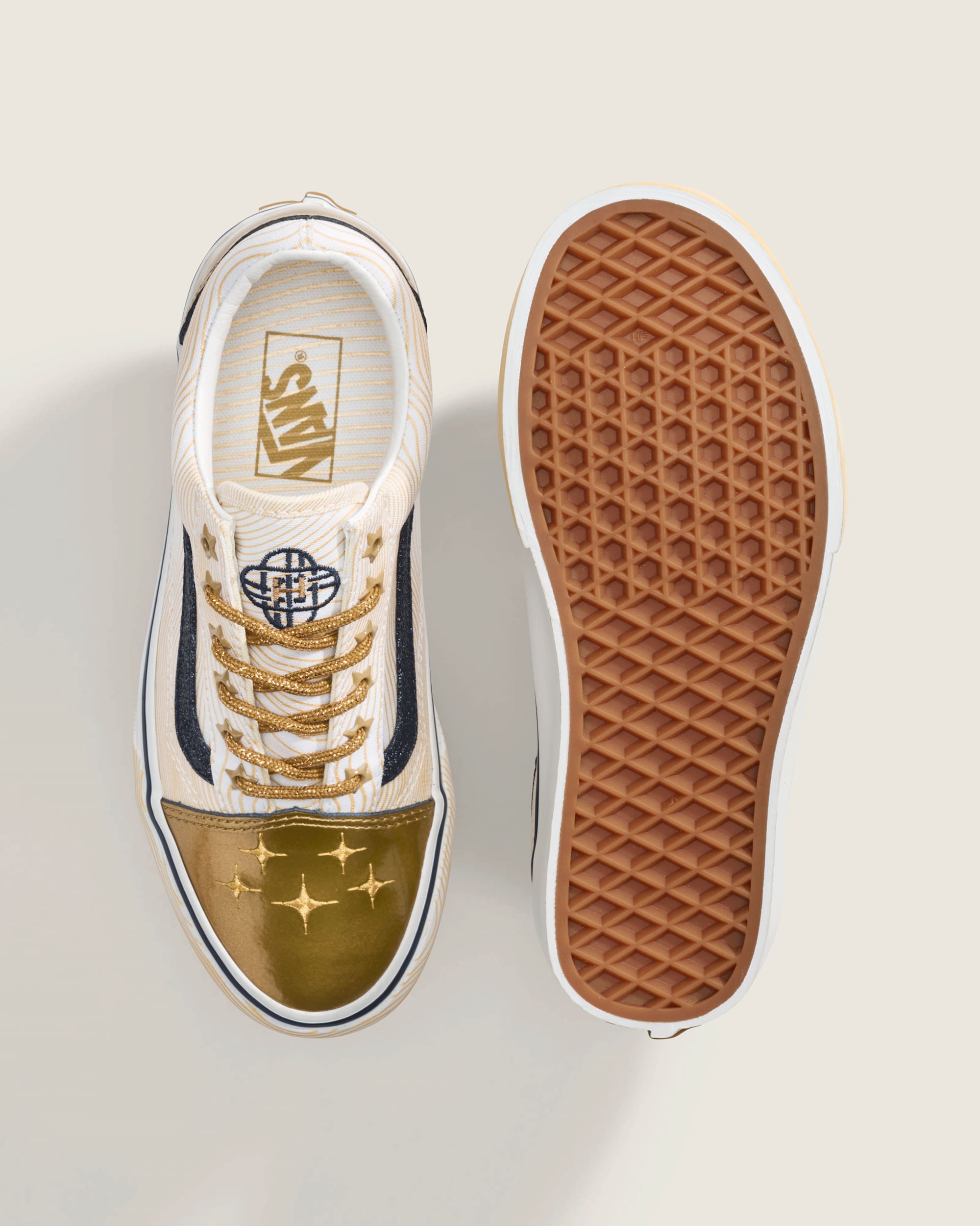 Kinder Old Skool KPop Demon Hunters Schuhe 814 Jahre VANS Gelb ALT2