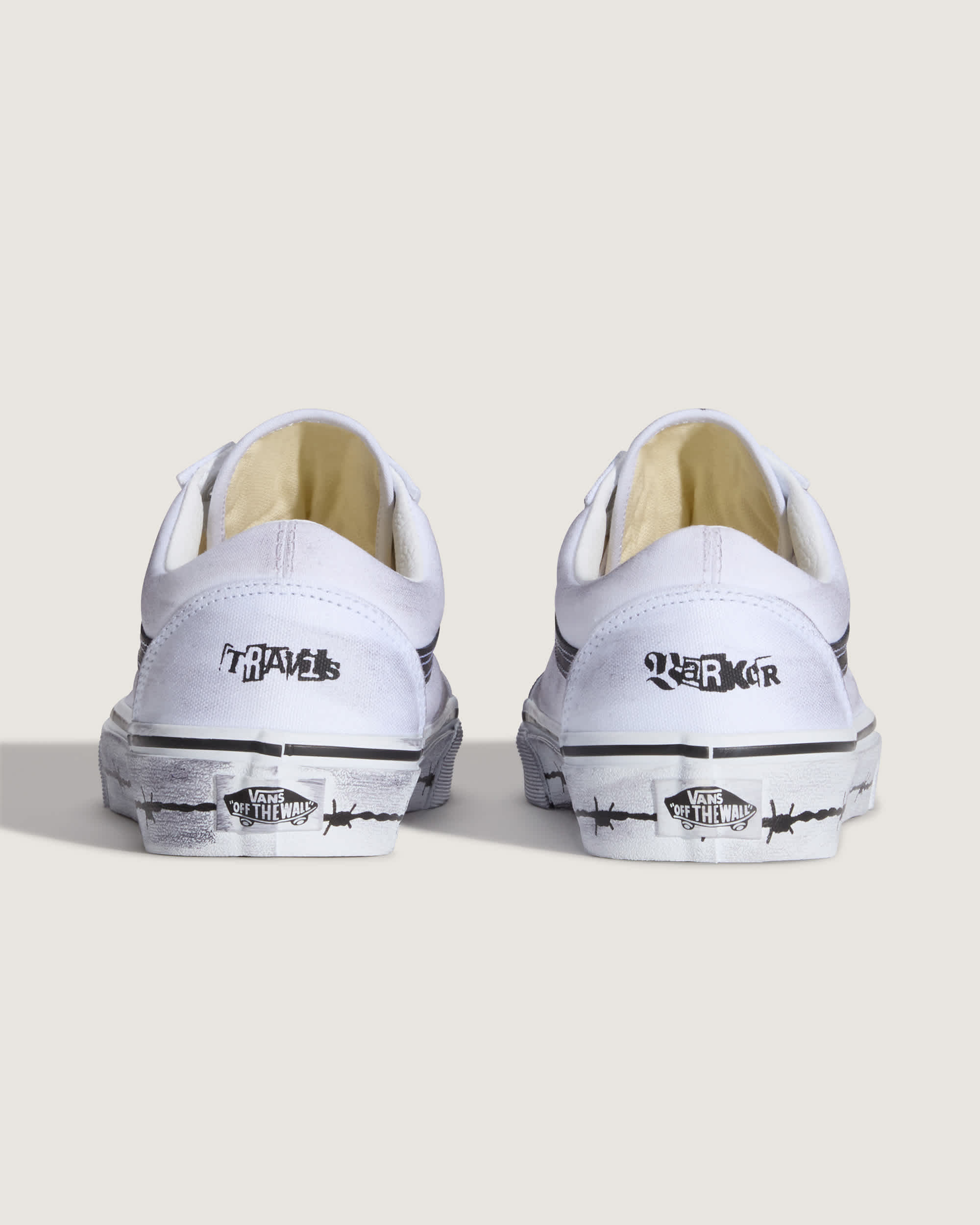 Chaussures Vans X Travis Barker Old Skool VANS Blanc ALT6