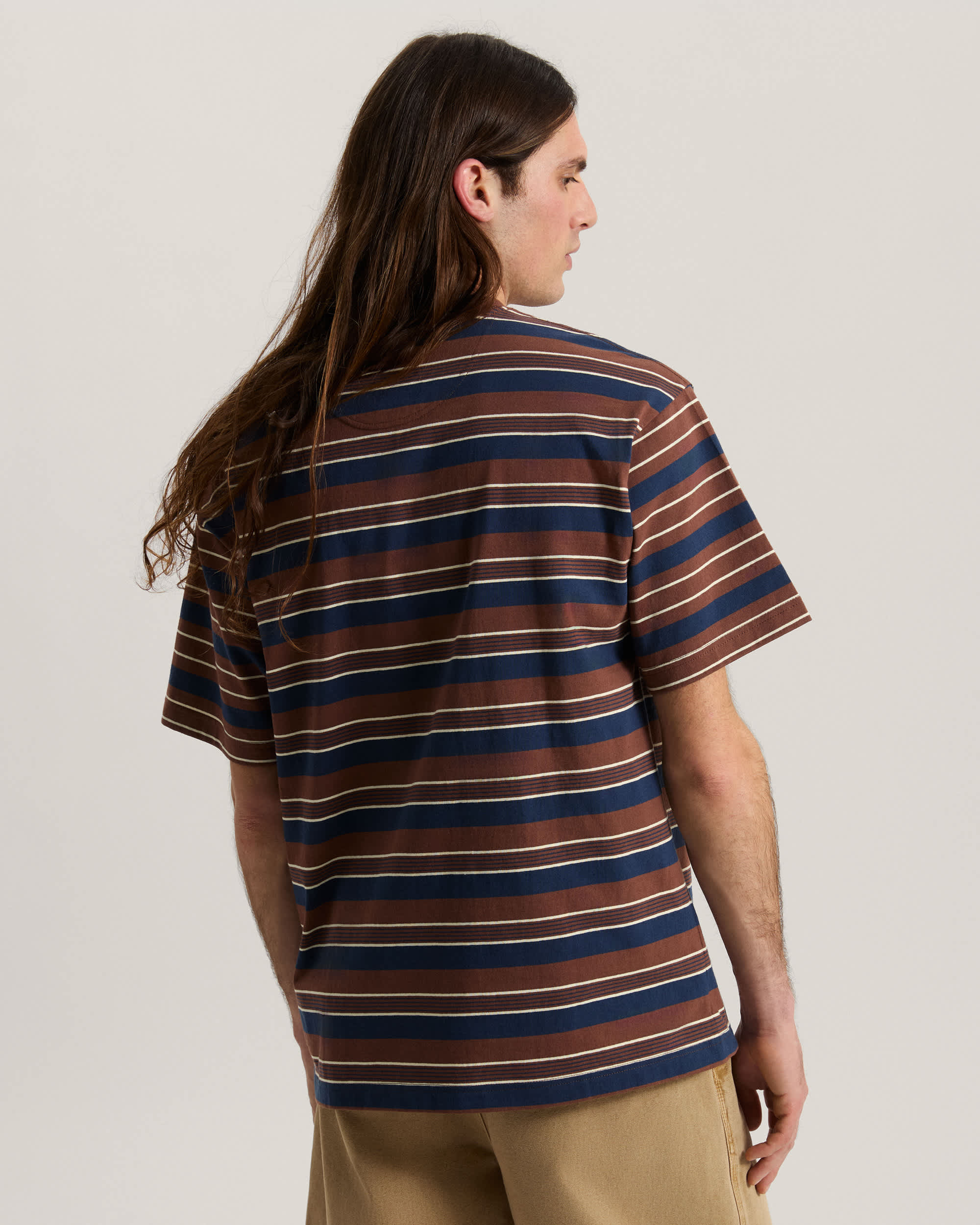 Tshirt de malha Pismo VANS Castanho ALT3
