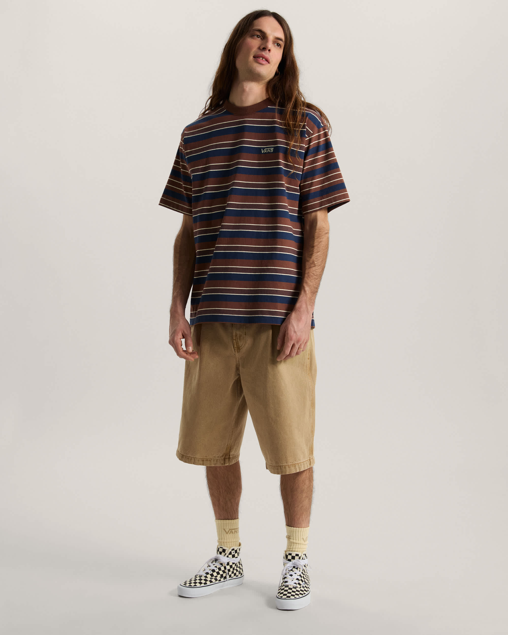 Tshirt de malha Pismo VANS Castanho ALT4