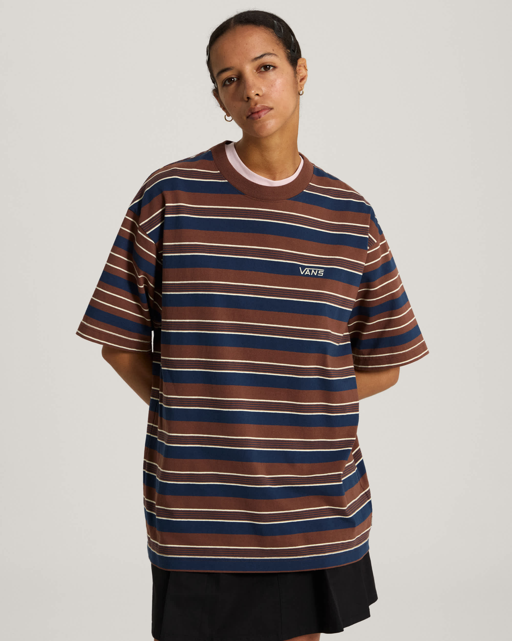 Tshirt de malha Pismo VANS Castanho ALT6