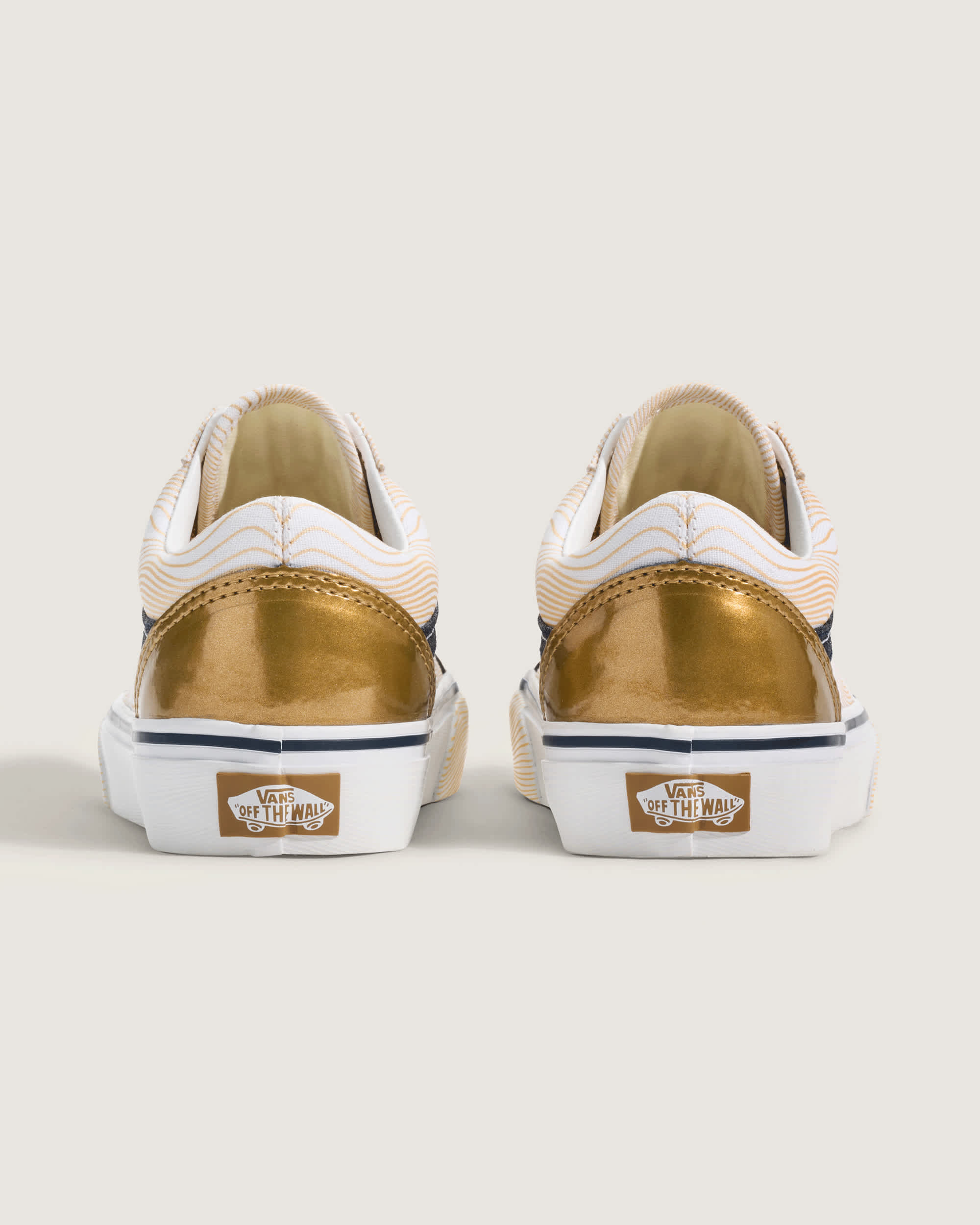 Tnis Old Skool para jovem KPop Demon Hunters 814 anos VANS AmareloDourado ALT3